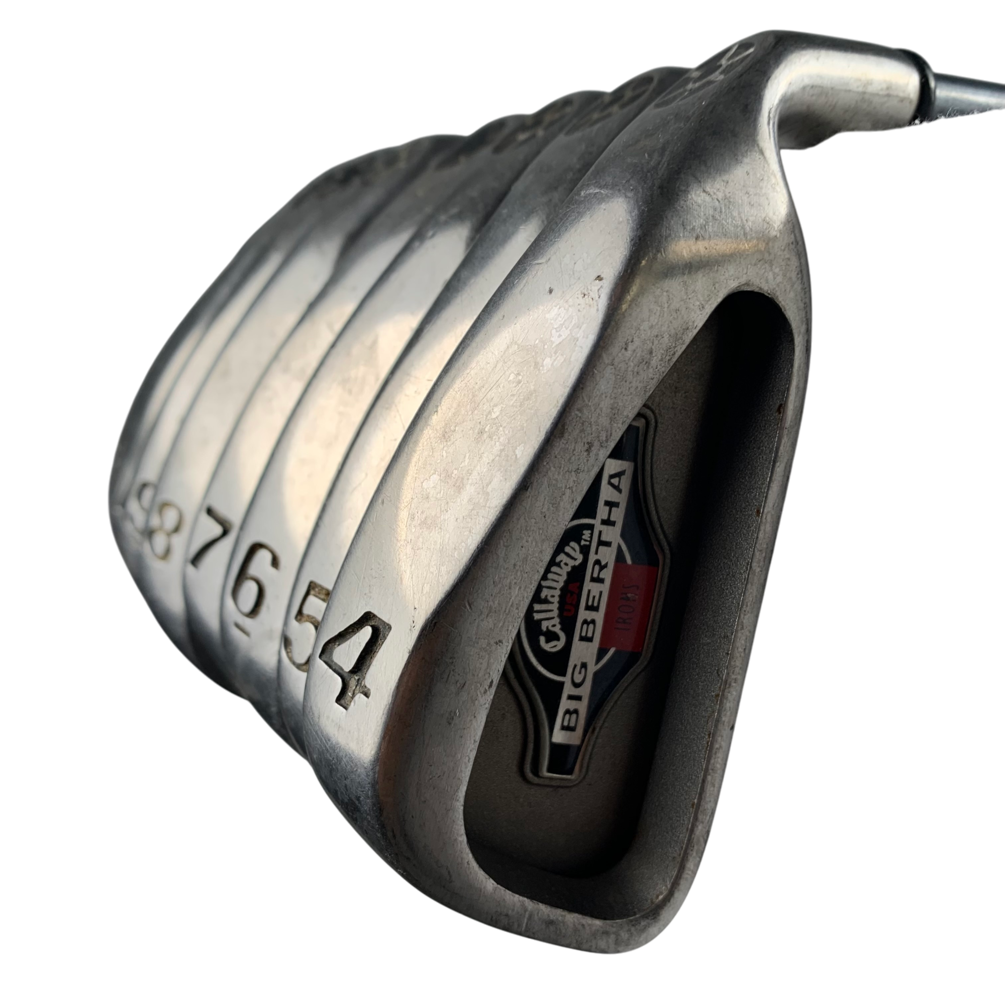 Callaway Big Bertha Jernsæt / Flex Regular / 4-SW / Grafit galleri billede 2 - brugt golf udstyr i god stand