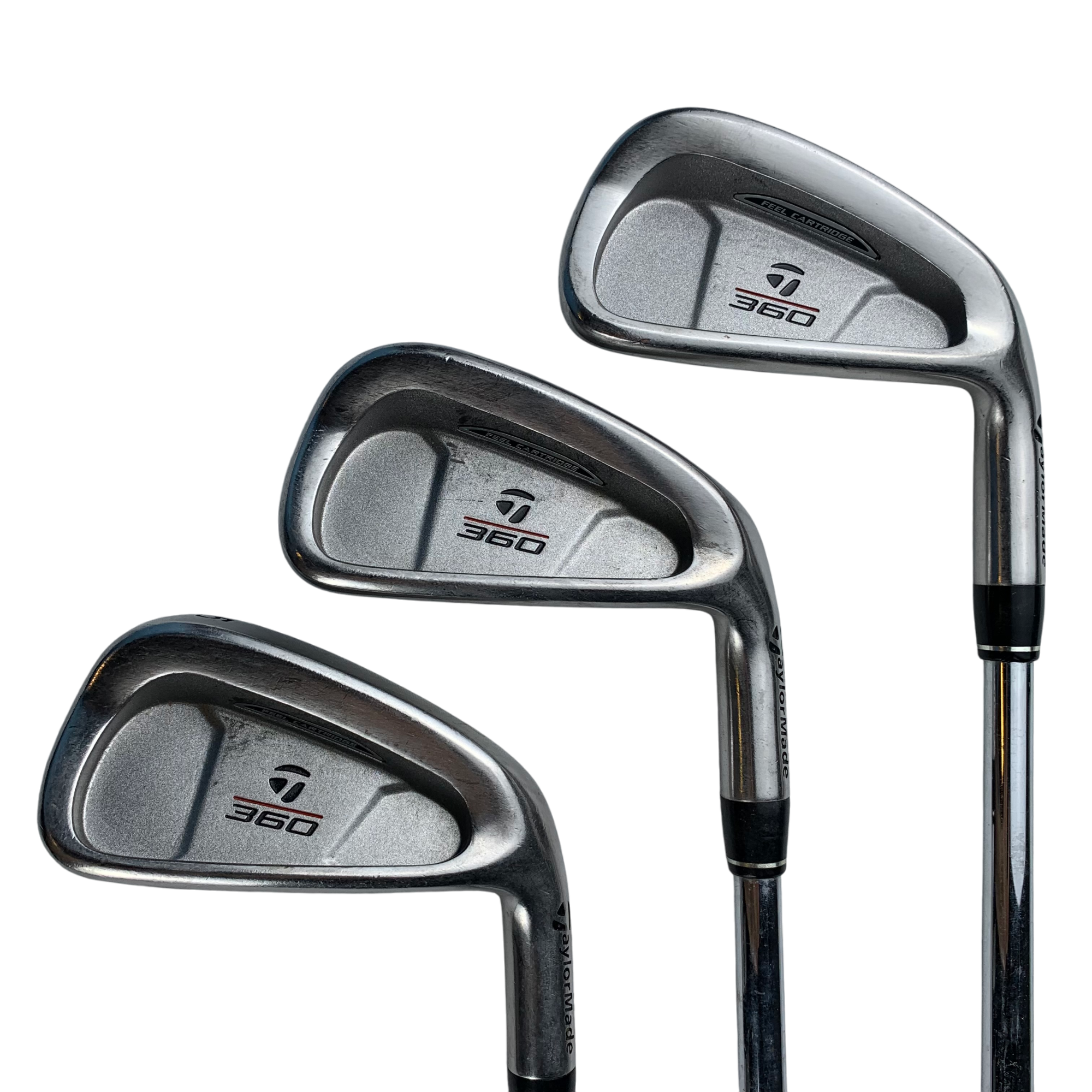 TaylorMade 360 Jernsæt / Flex Stiff / 3-SW / Stål hovedbillede - brugt golf udstyr i god stand
