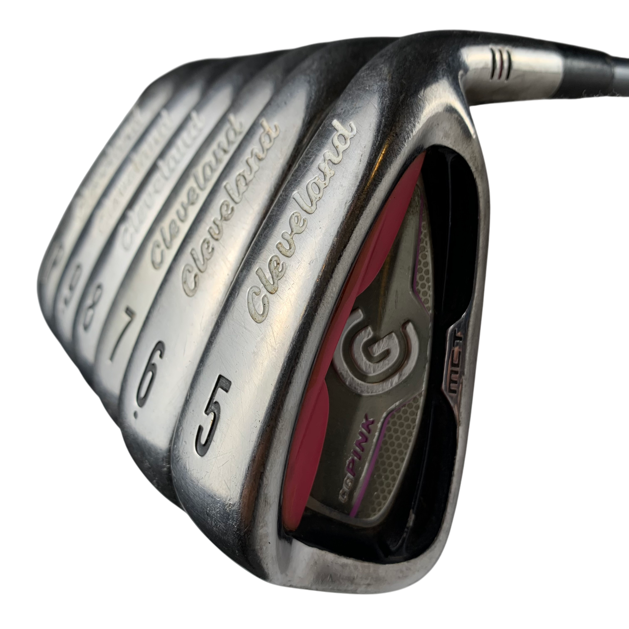 Cleveland CG Pink Jernsæt / Flex Ladies / 5-PW / Grafit galleri billede 2 - brugt golf udstyr i god stand