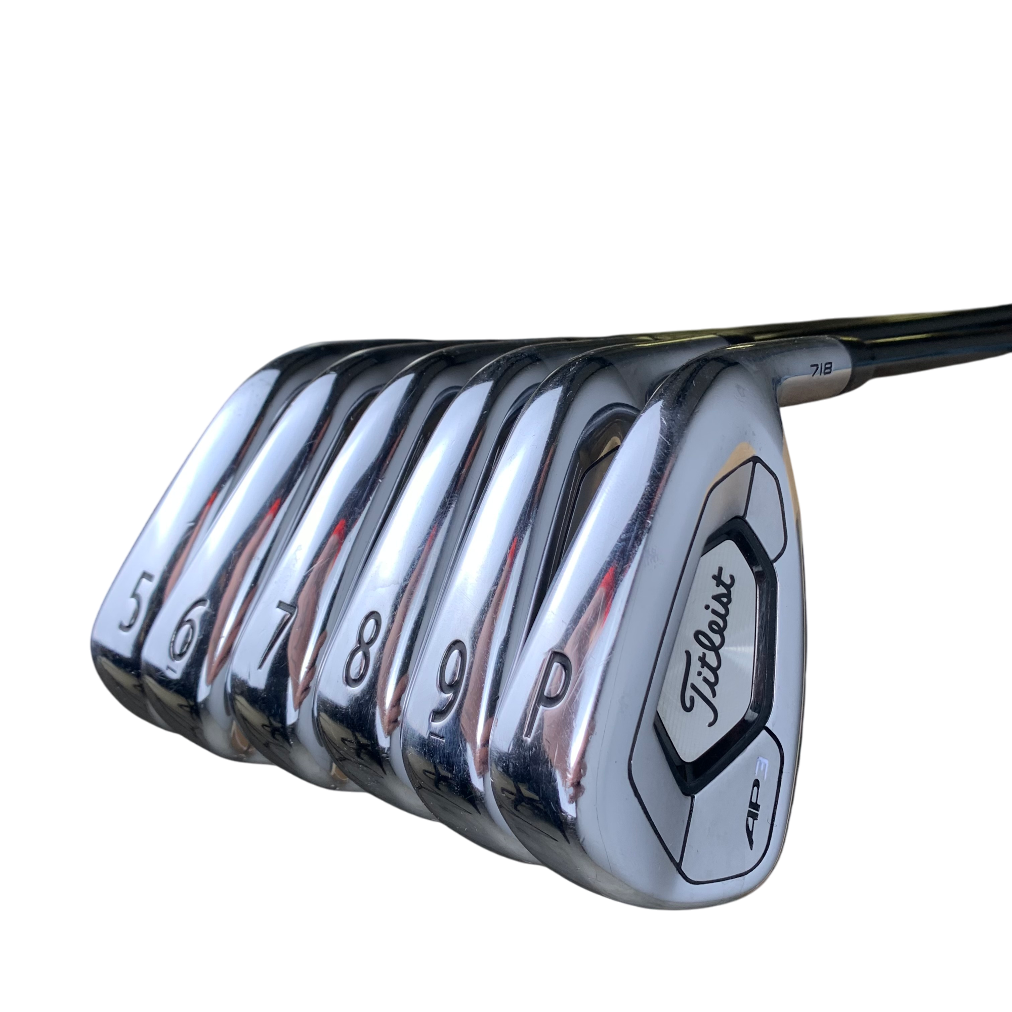Titleist AP3 718 Jernsæt / Flex A-flex / 5-PW / Stål galleri billede 2 - brugt golf udstyr i god stand