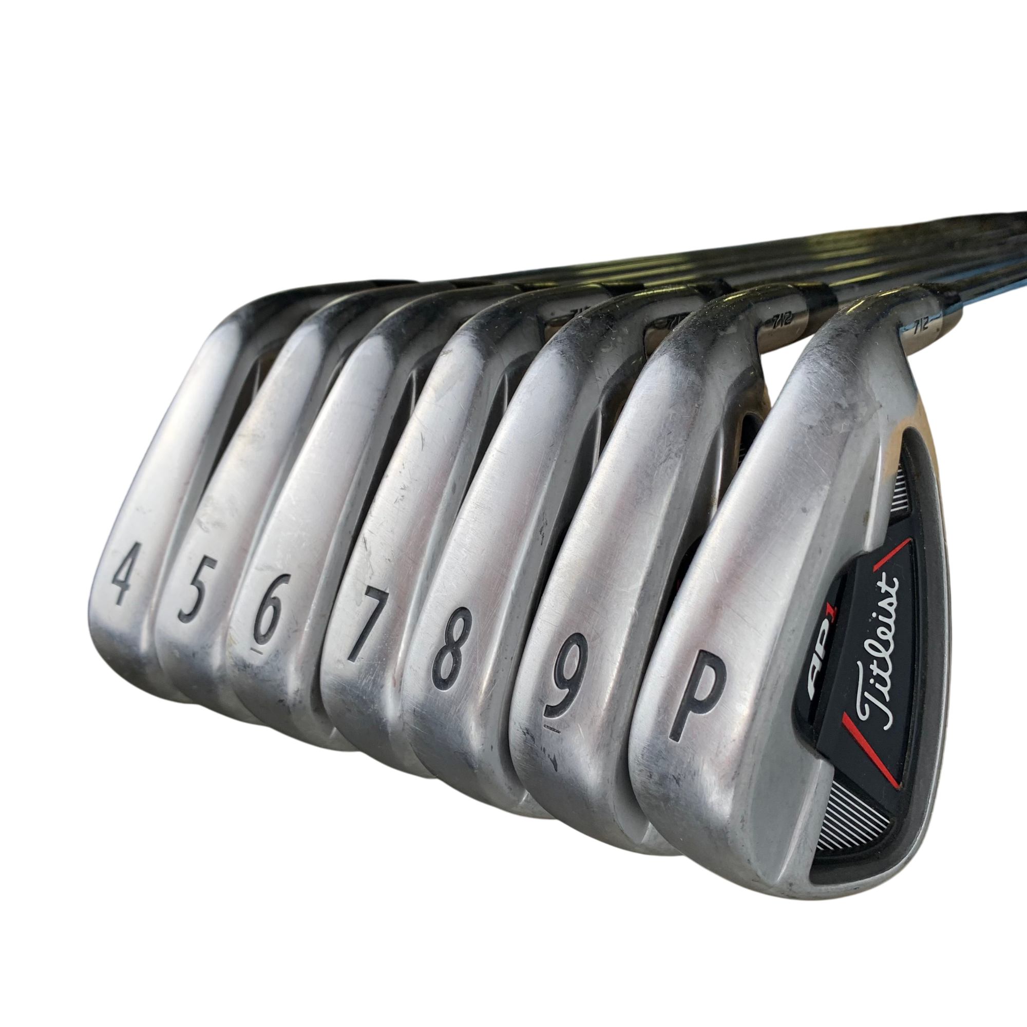 Titleist AP1 712 Jernsæt / Flex Regular / 4-PW / Stål galleri billede 2 - brugt golf udstyr i god stand