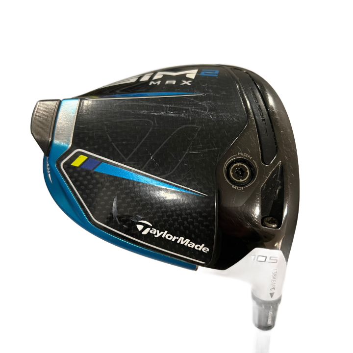 Taylor Made SIM2 Max D 2021 Driver 10.5 inkl. headcover Brugt God Stand