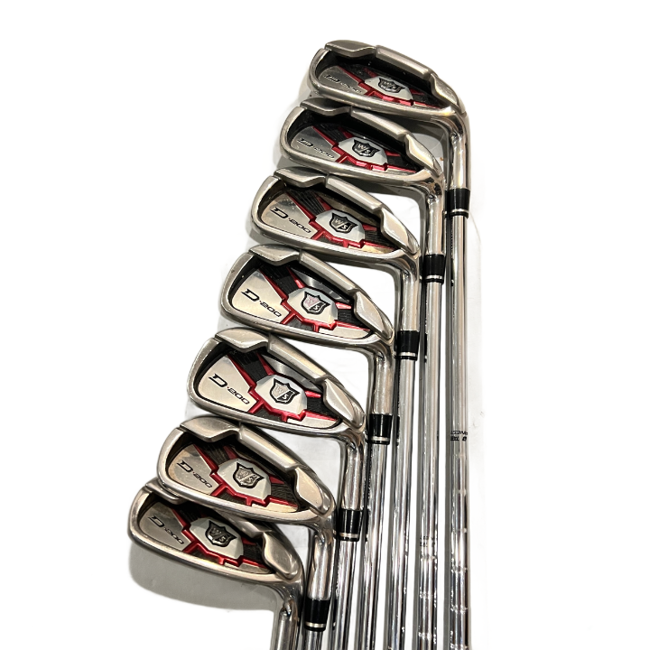 Wilson Staff D200 5-SW Jern Pakkesæt Brugt Okay Stand