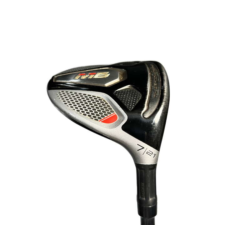 TaylorMade M6 Fairway Wood 7 / 21 inkl. Headcover Brugt Okay Stand