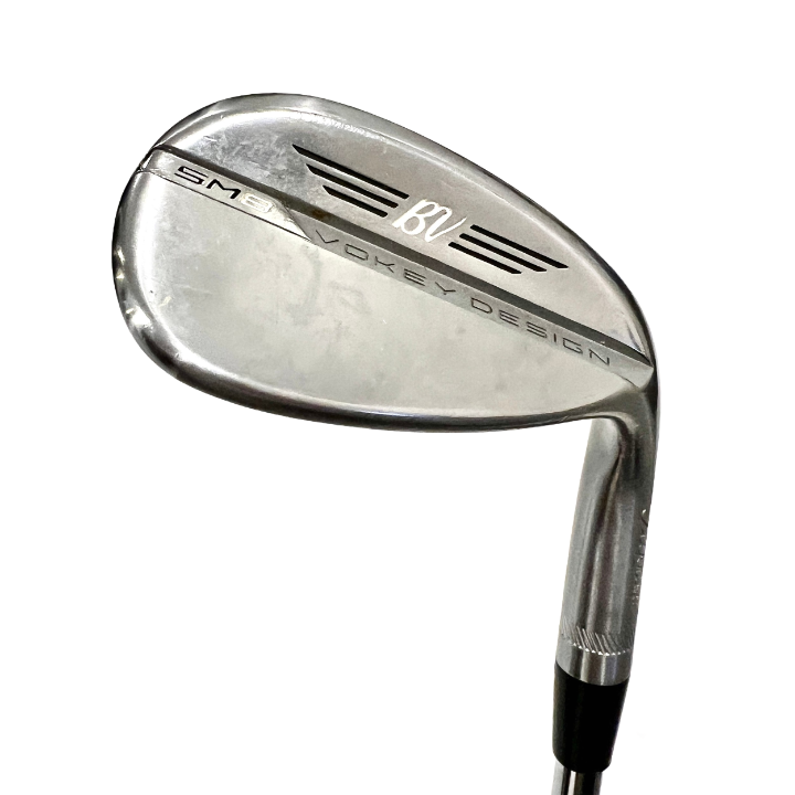 Titleist SM8 Brushed Steel S-Grind Wedge 56/10 Brugt God Stand