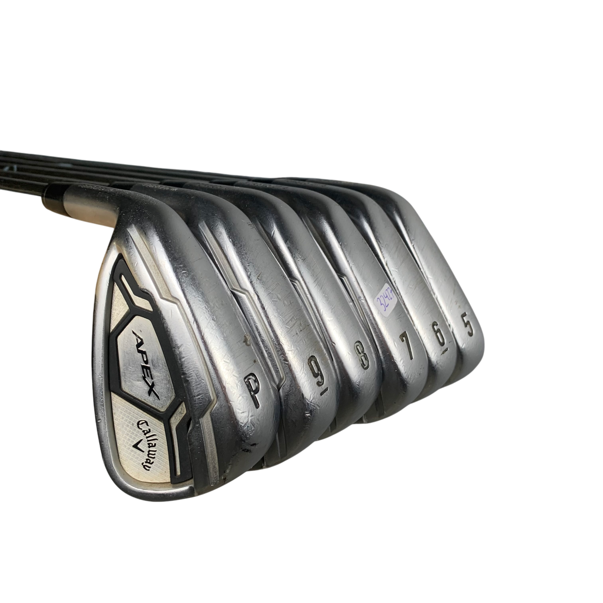 Callaway Apex CF 16 Jernsæt / Flex Stiff / 5-PW / Stål Venstre galleri billede 2 - brugt golf udstyr i god stand