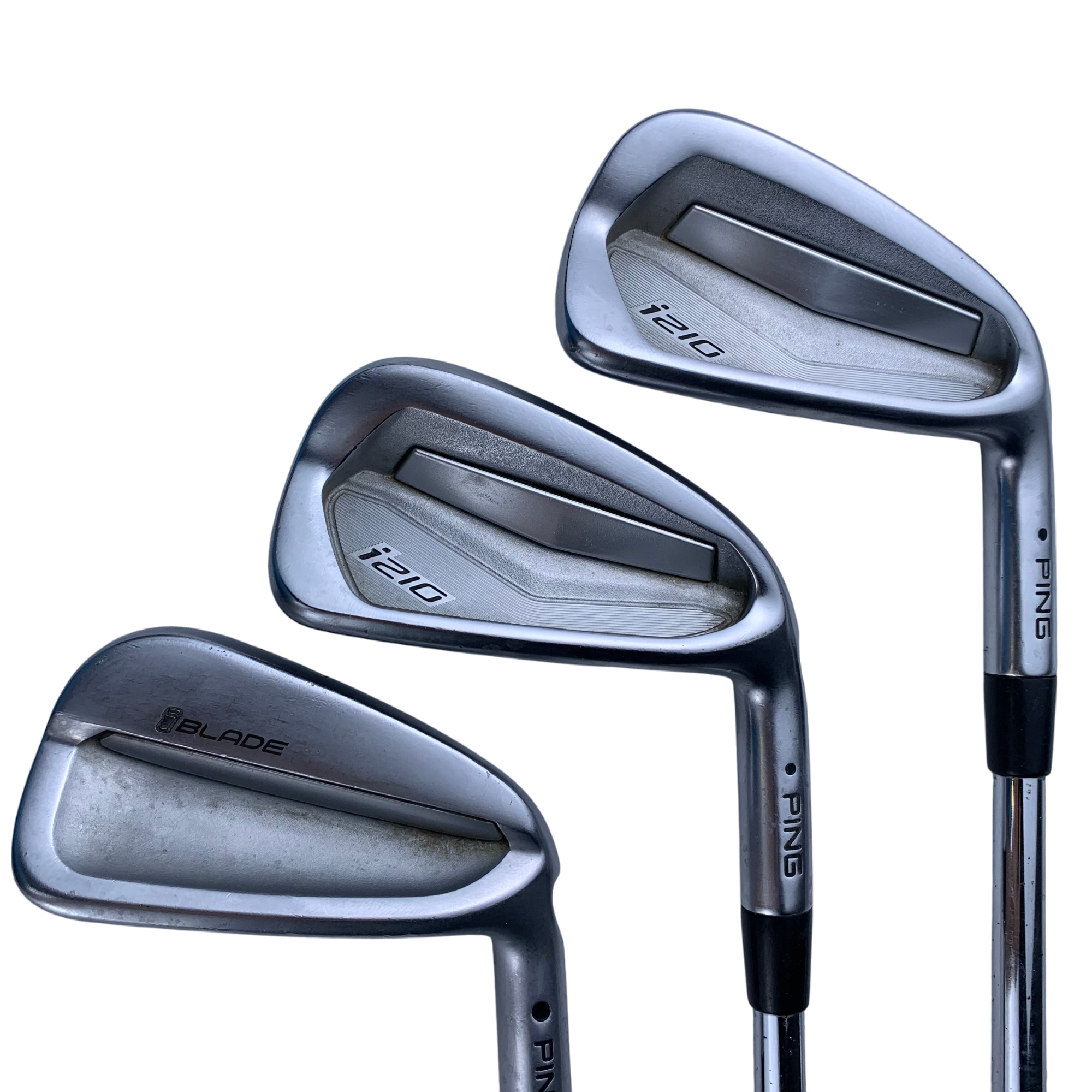 PING Iblade / I210 Jernsæt / Flex Regular / 4-PW / Stål hovedbillede - brugt golf udstyr i god stand