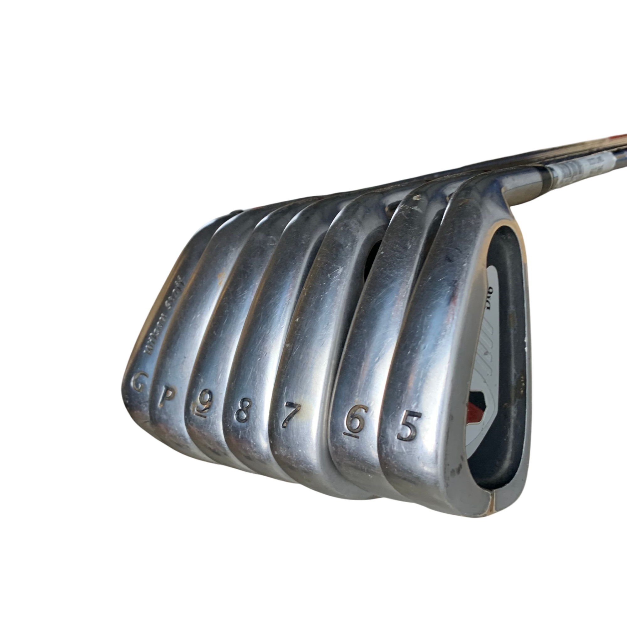 Wilson Staff Di6 Jernsæt / Flex Regular / 5-PW + GW / Stål galleri billede 2 - brugt golf udstyr i god stand