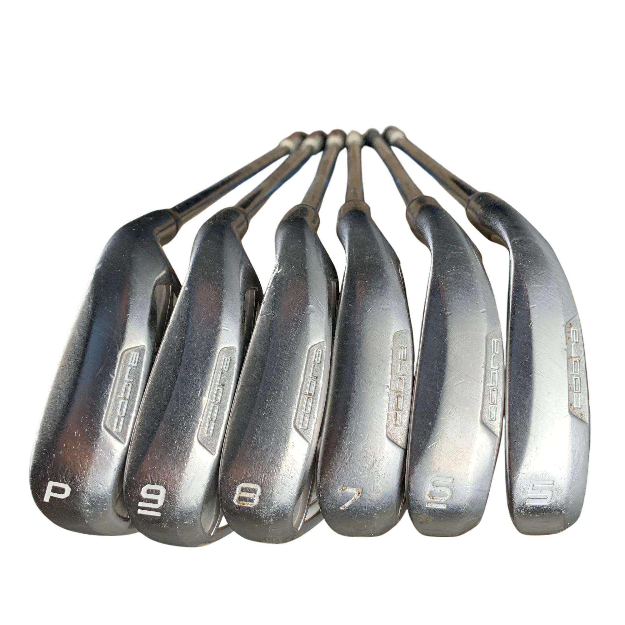 Cobra AMP Cell Jernsæt / Flex Stiff / 5-PW / Stål galleri billede 1 - brugt golf udstyr i god stand