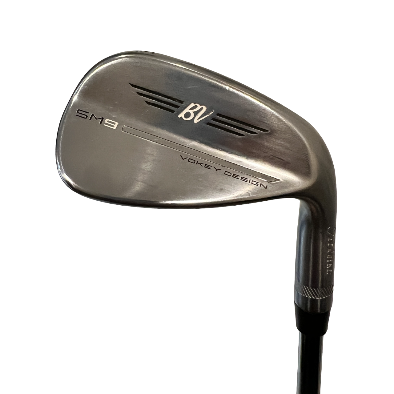 Titleist Vokey SM9 Brushed Steel F-Grind Wedge 46/10 Brugt God Stand