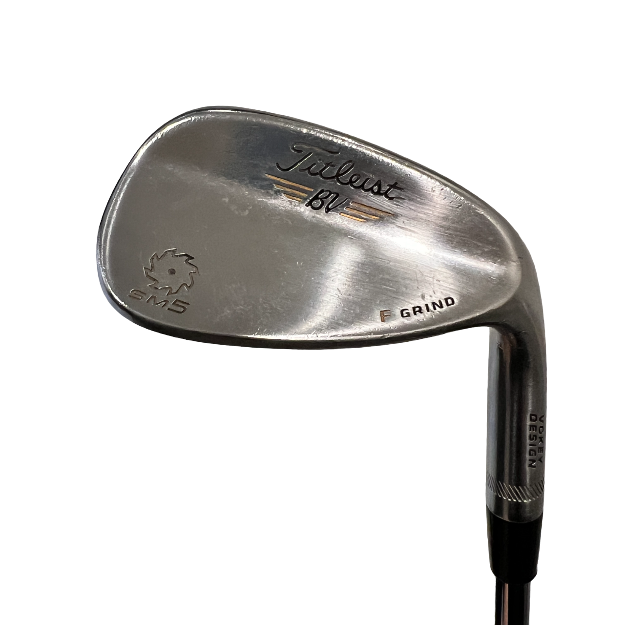 Titleist SM5 Tour Chrome F-grind Wedge 56/14 Brugt Okay Stand