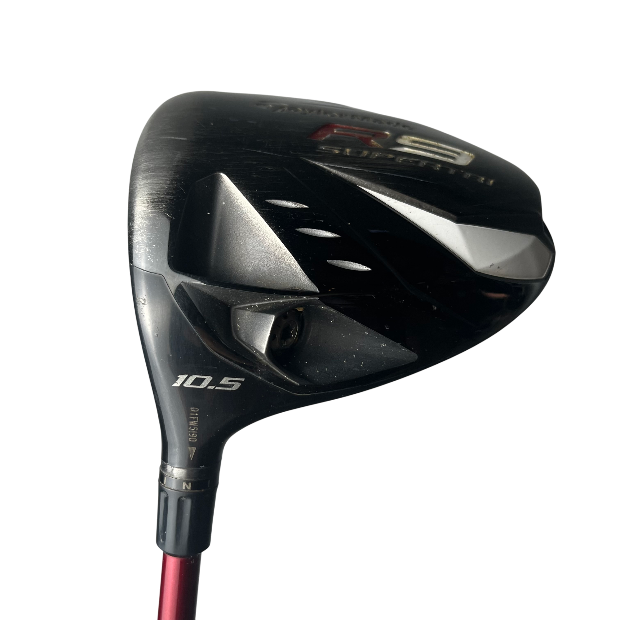 TaylorMade r9 Supertri Driver / Flex Regular / Loft 10,5 Venstre galleri billede 2 - brugt golf udstyr i god stand