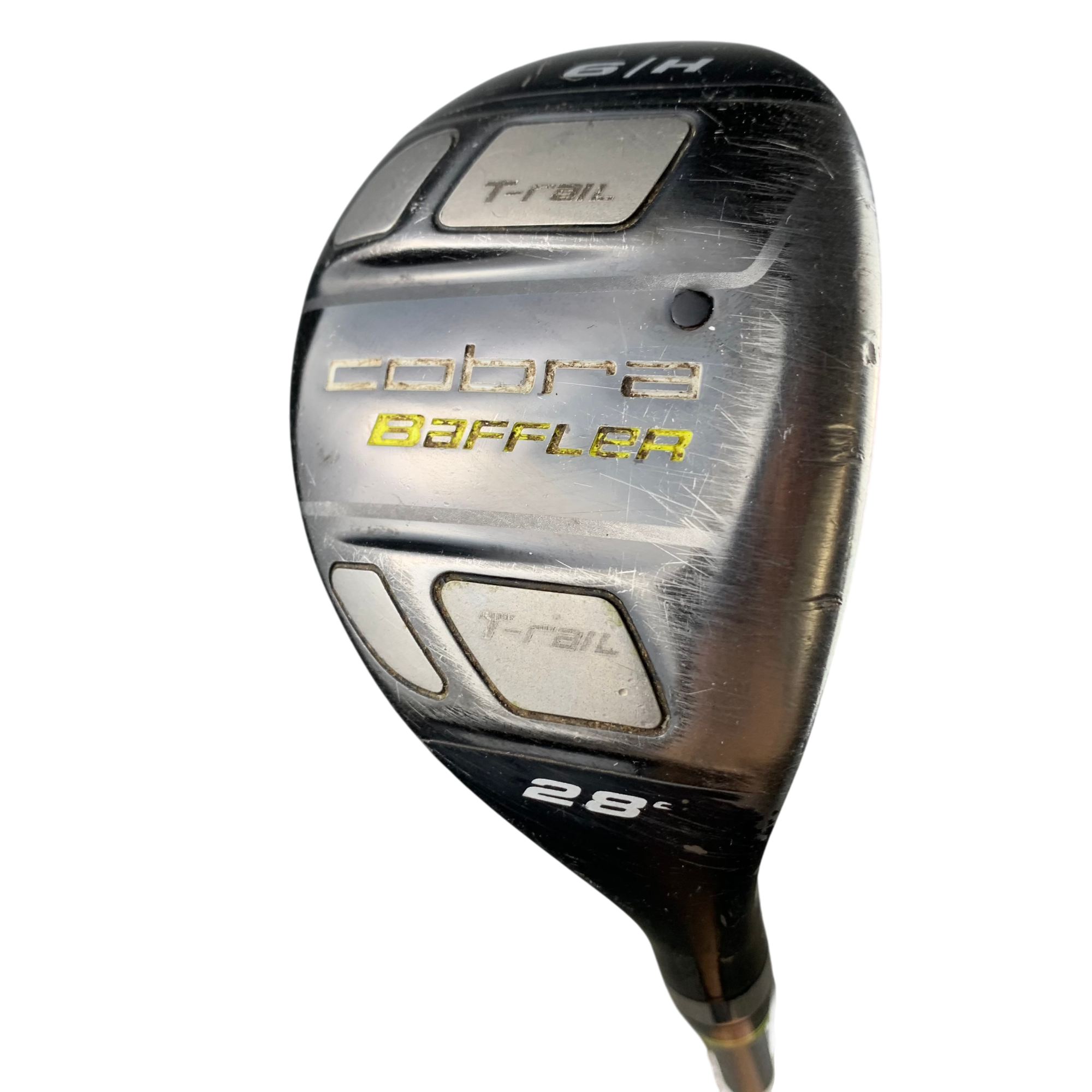 Cobra Baffler Hybrid / Flex A-flex / Grafit / #6/28 hovedbillede - brugt golf udstyr i god stand