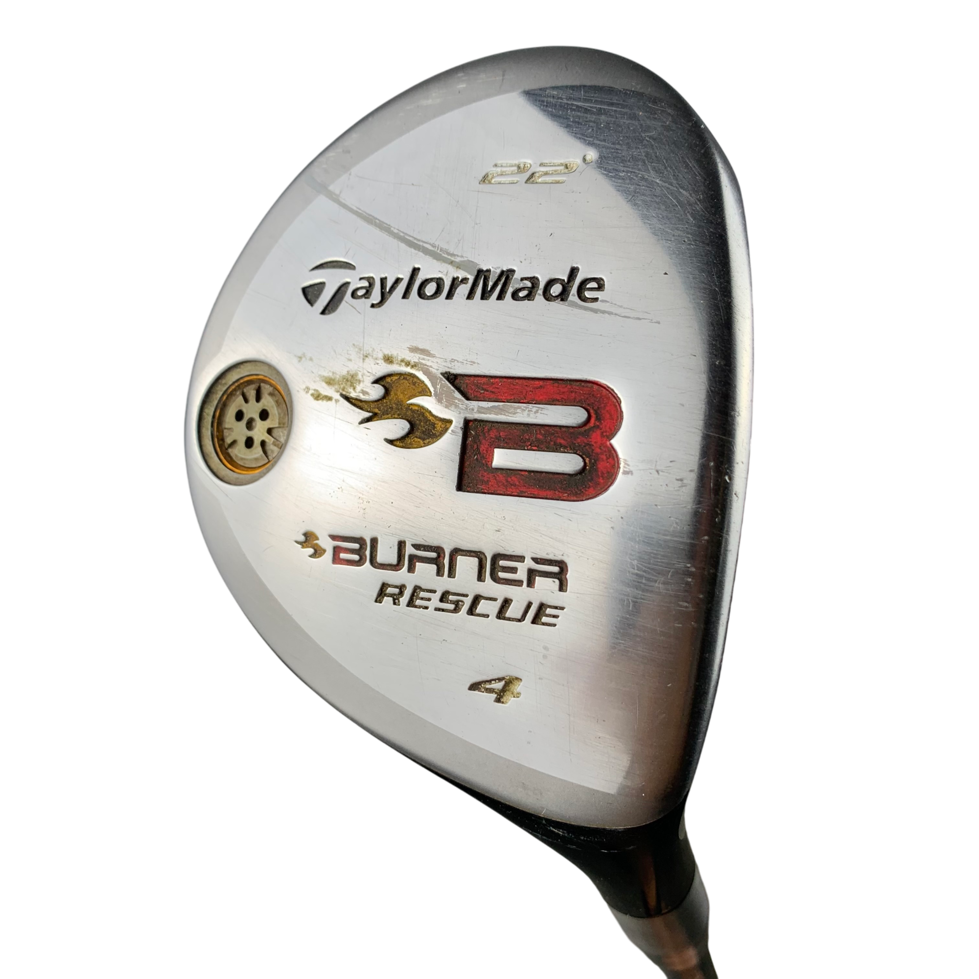 TaylorMade Burner Rescue Hybrid / Flex Regular / Grafit / #4/22 hovedbillede - brugt golf udstyr i god stand
