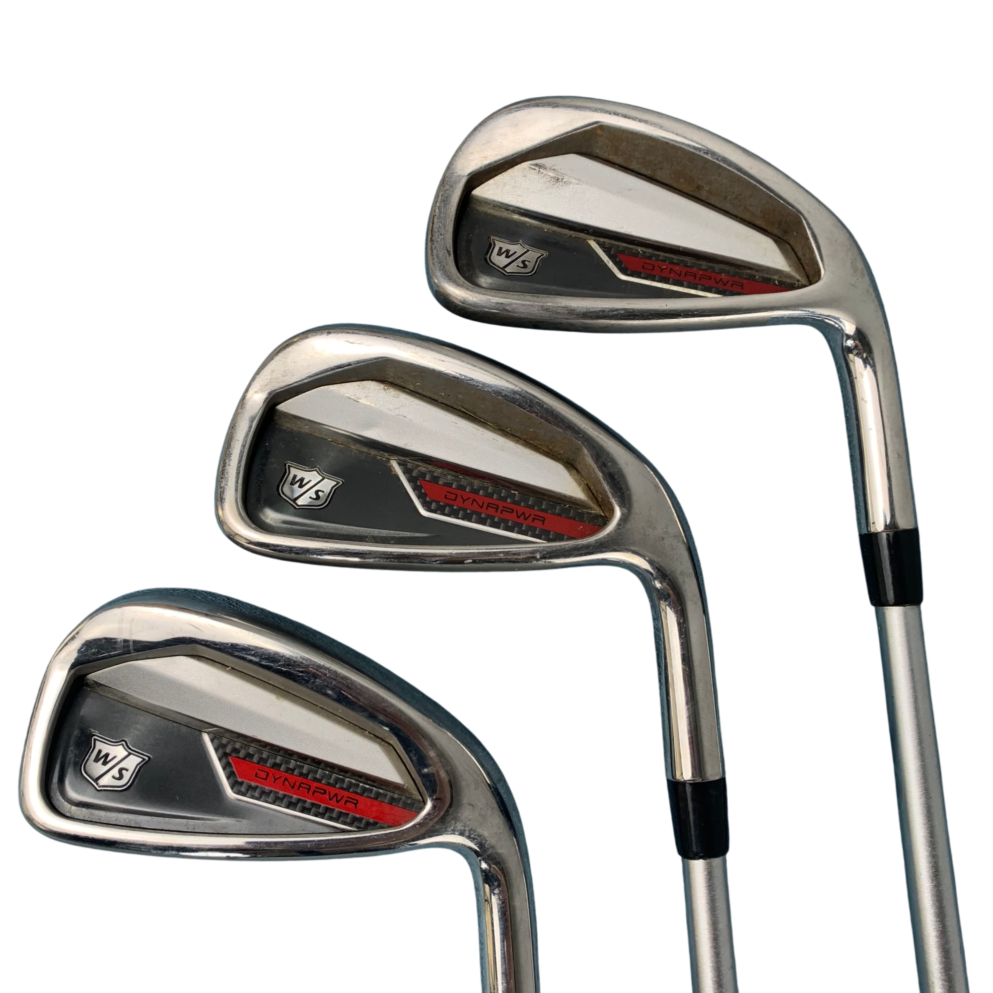 Wilson DynaPWR Carbon Jernsæt / Flex Stiff / 5-G / Grafit hovedbillede - brugt golf udstyr i god stand