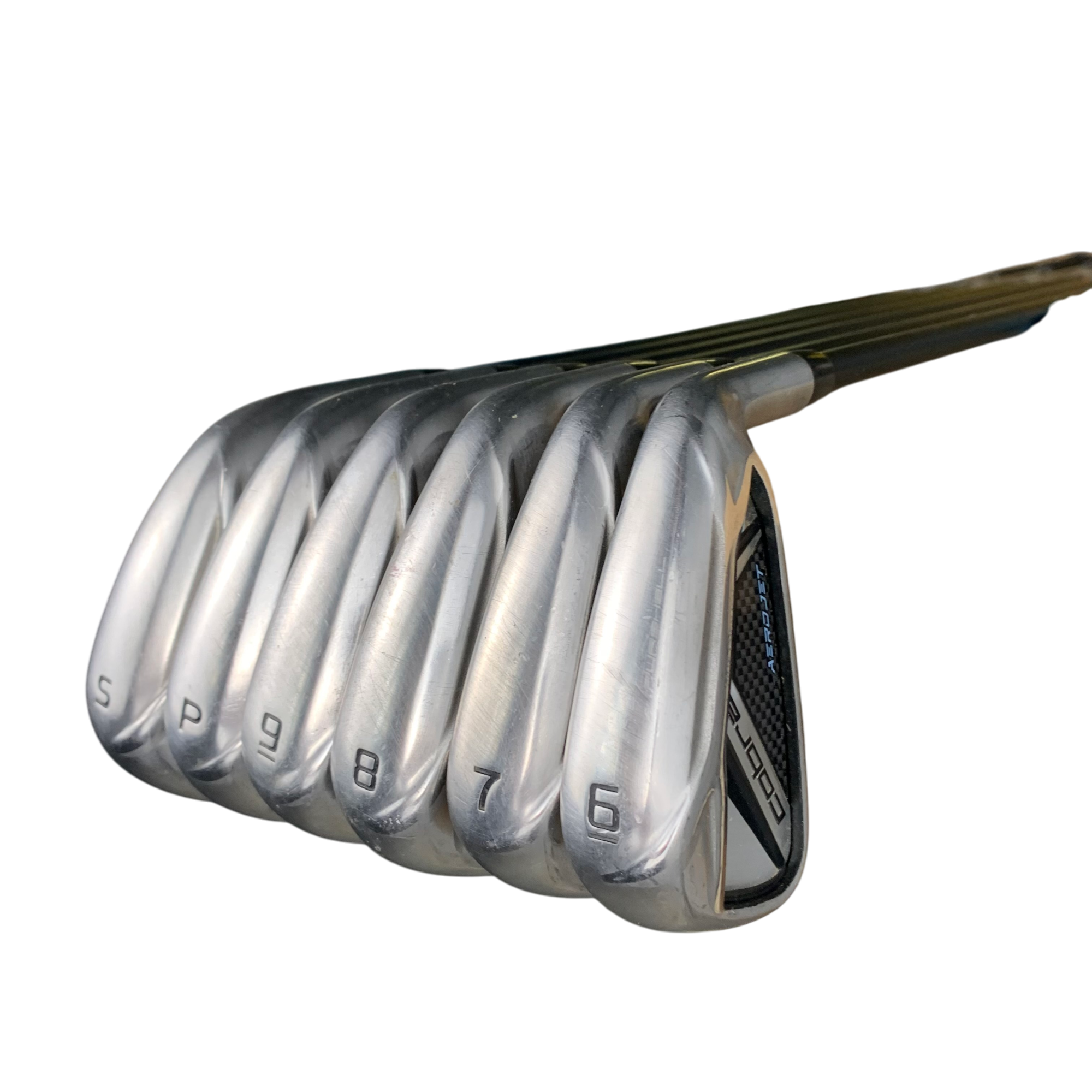 Cobra AeroJet Jernsæt / Flex Ladies / 6-SW / Grafit galleri billede 2 - brugt golf udstyr i god stand