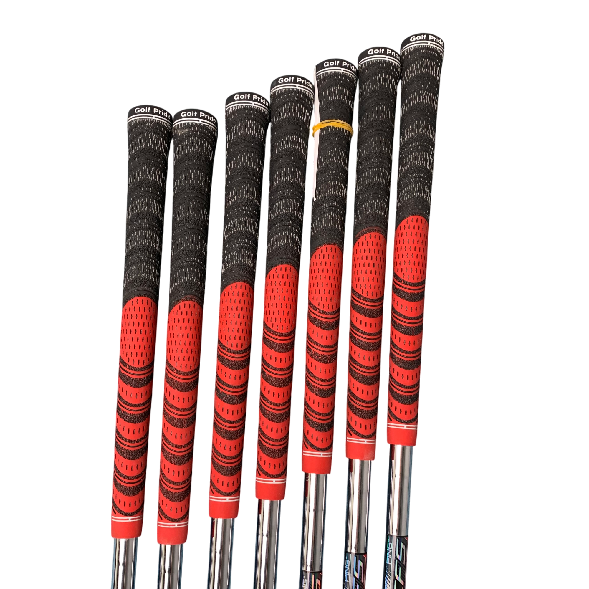 PING i Series E1 Jernsæt / Flex Stiff / 5-PW + GW / Stål galleri billede 4 - brugt golf udstyr i god stand