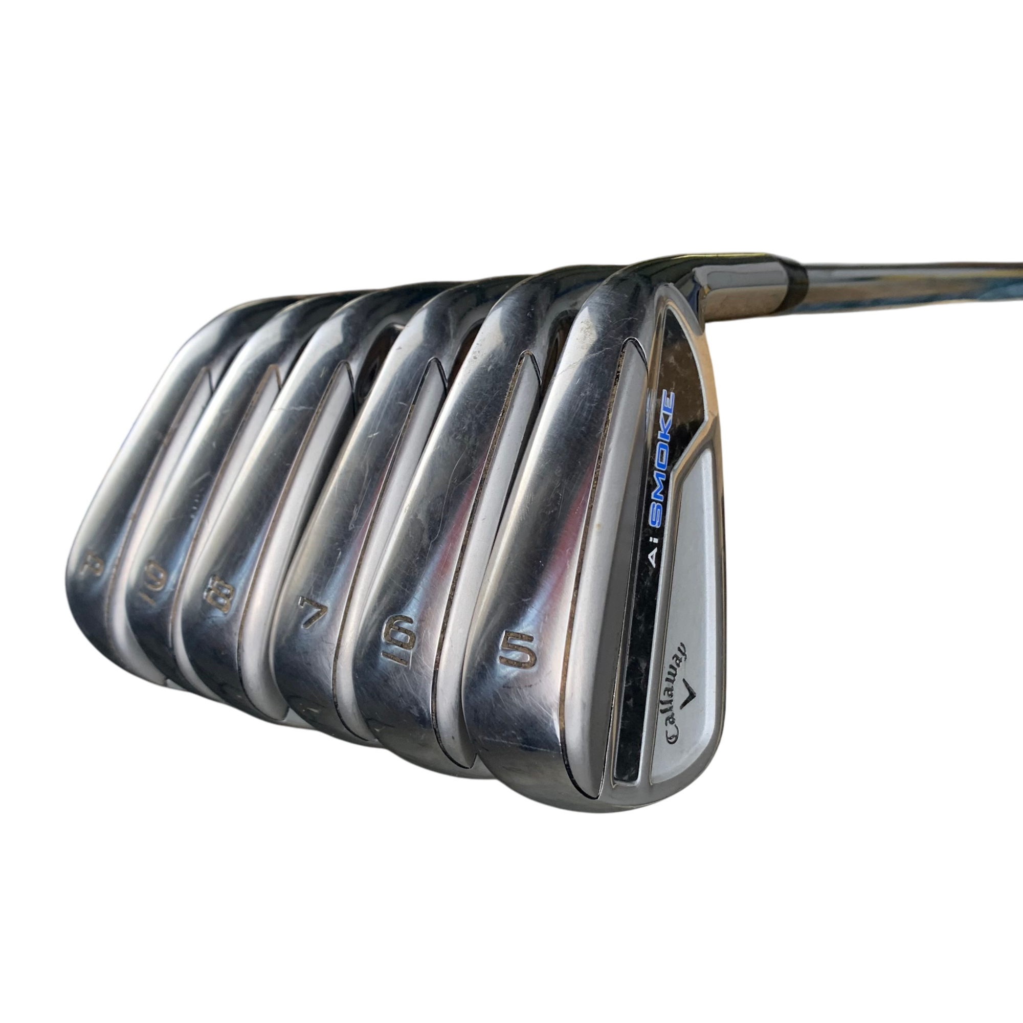 Callaway Paradym AI Smoke Jernsæt / Flex Regular / 5-PW / Stål galleri billede 2 - brugt golf udstyr i god stand