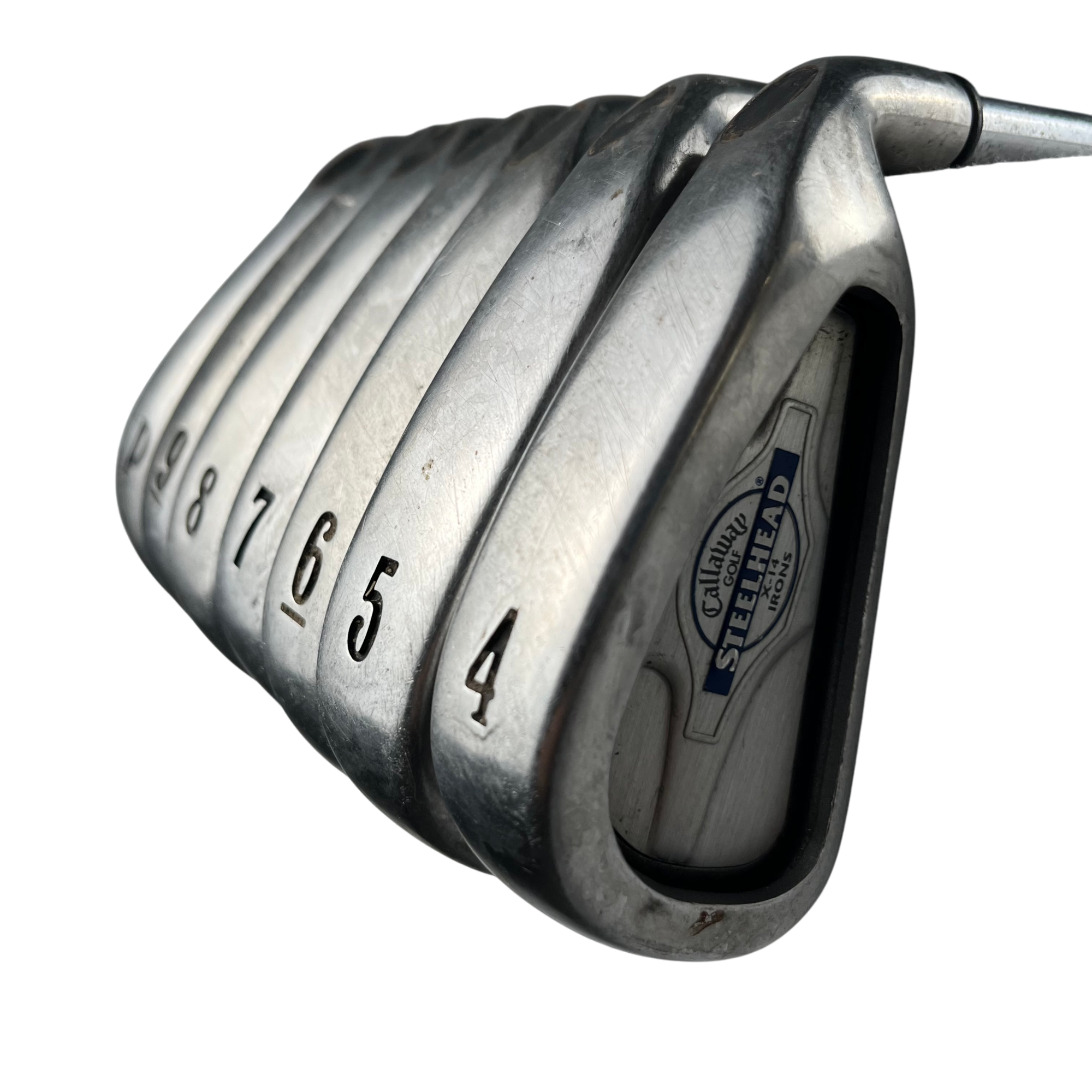 Callaway Big bertha Steelhead Jernsæt / Flex Stiff / 4-PW / Stål galleri billede 2 - brugt golf udstyr i god stand