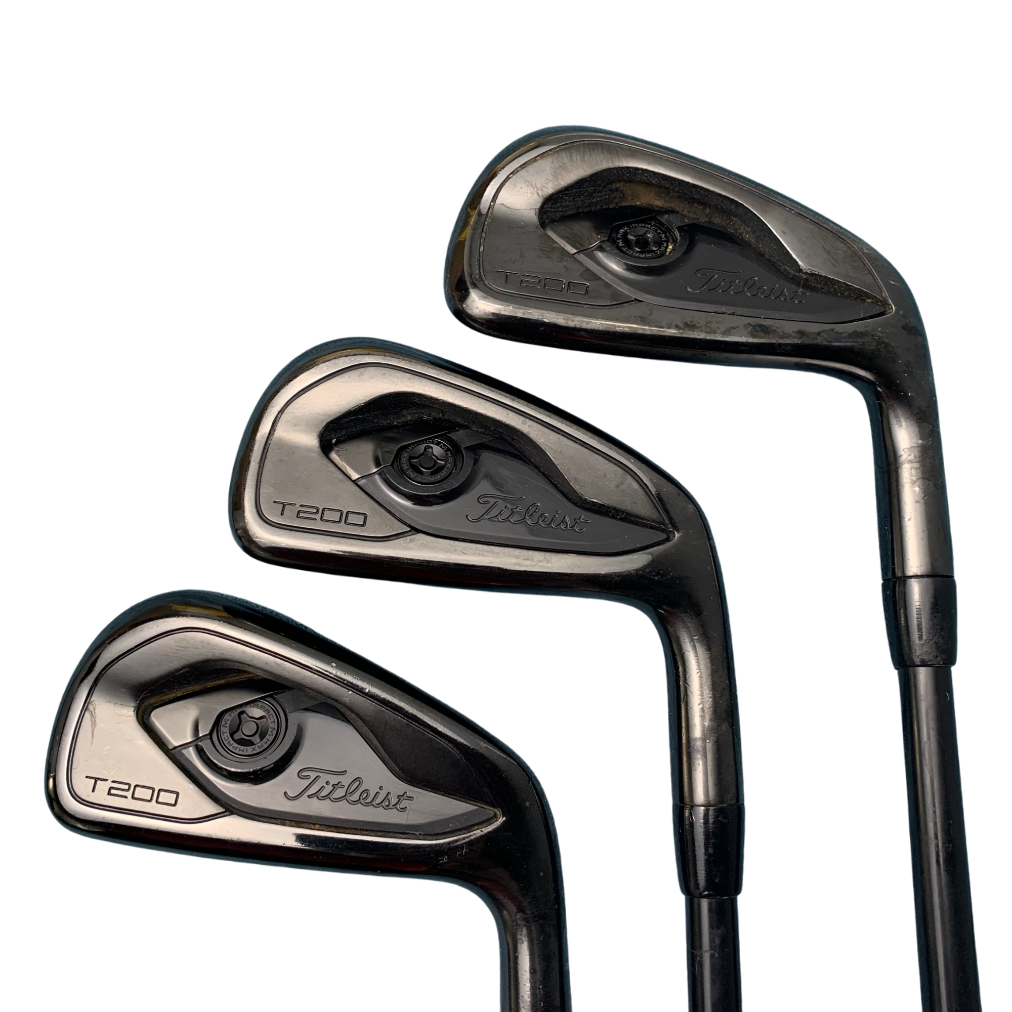 Titleist T200 Jernsæt / Flex Stiff / 4-P / Stål hovedbillede - brugt golf udstyr i god stand