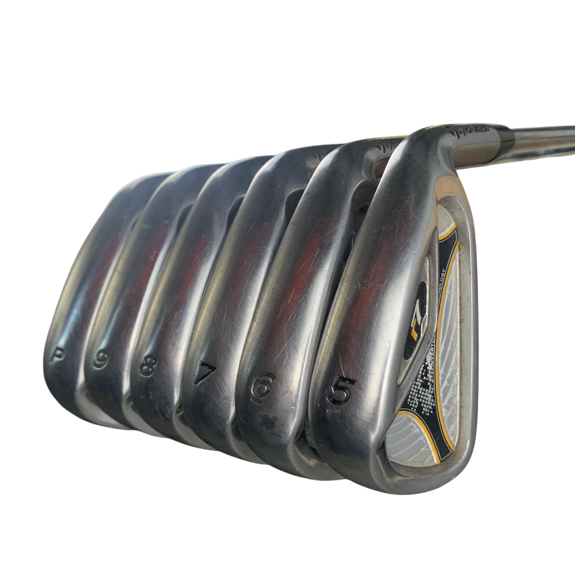 TaylorMade R7 Jernsæt / Flex Stiff / 5-PW / Stål galleri billede 2 - brugt golf udstyr i god stand