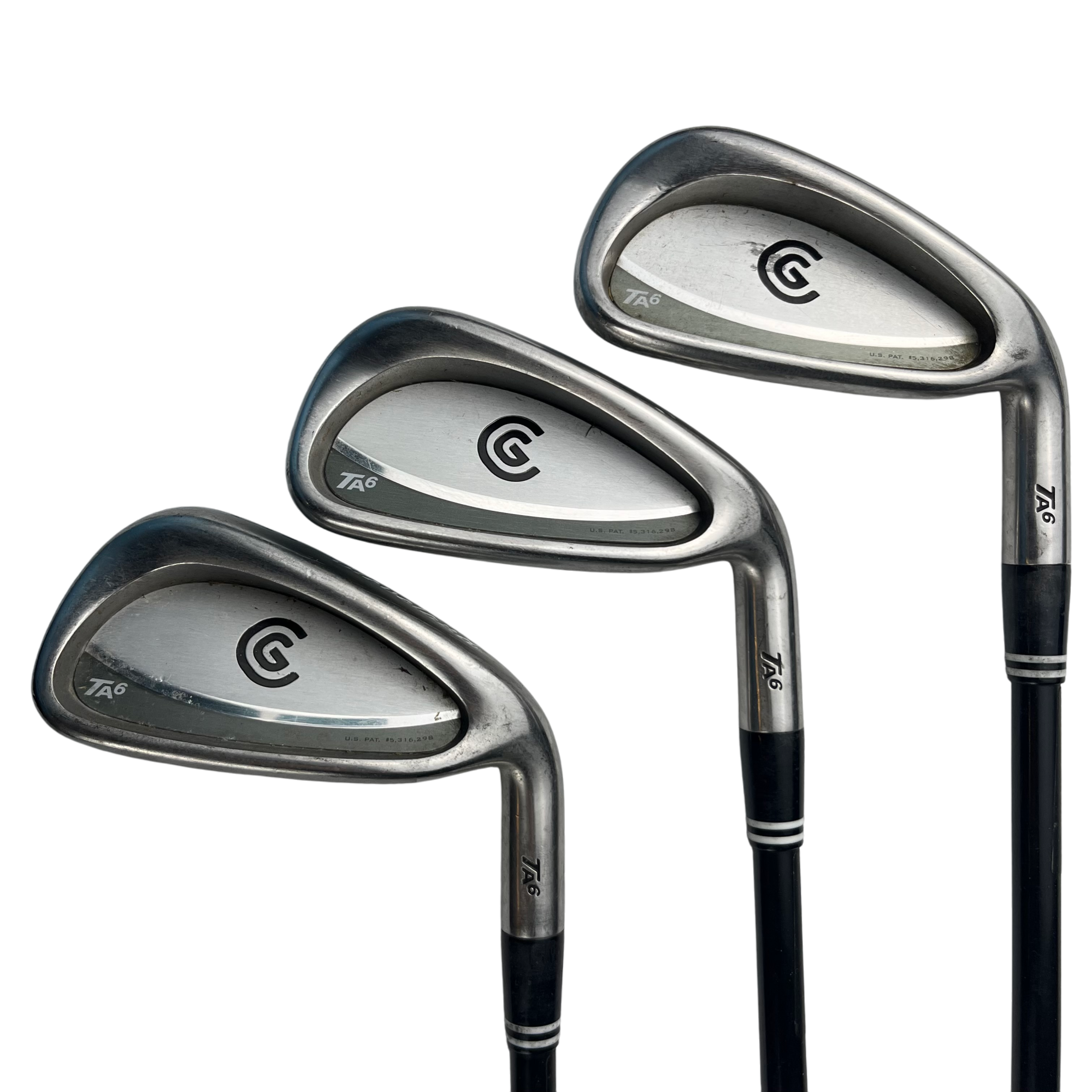 Cleveland TA6 Jernsæt / Flex A-flex / 4-PW / Grafit hovedbillede - brugt golf udstyr i god stand