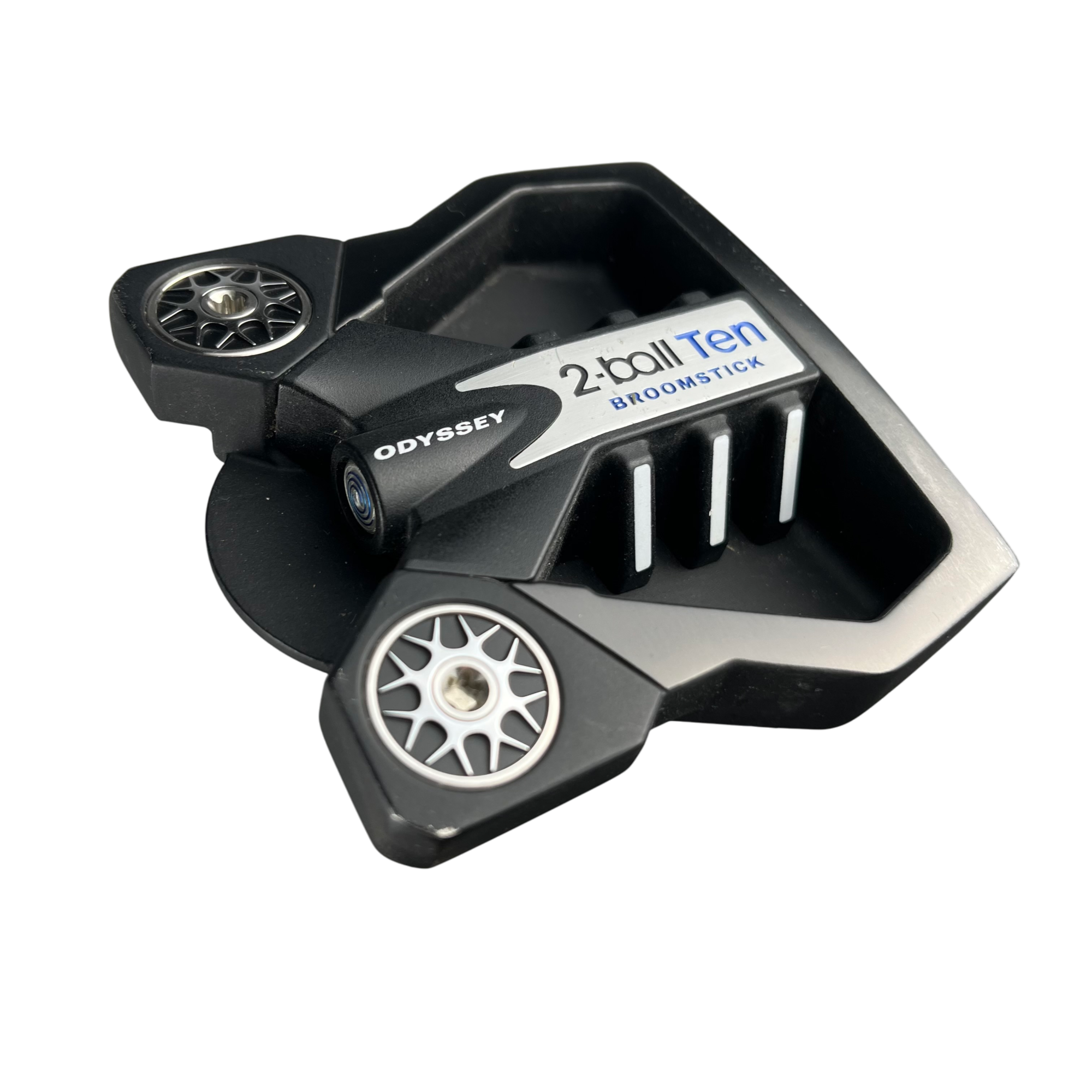 Odyssey 2-ball Ten Broomstick Putter / 48" hovedbillede - brugt golf udstyr i god stand