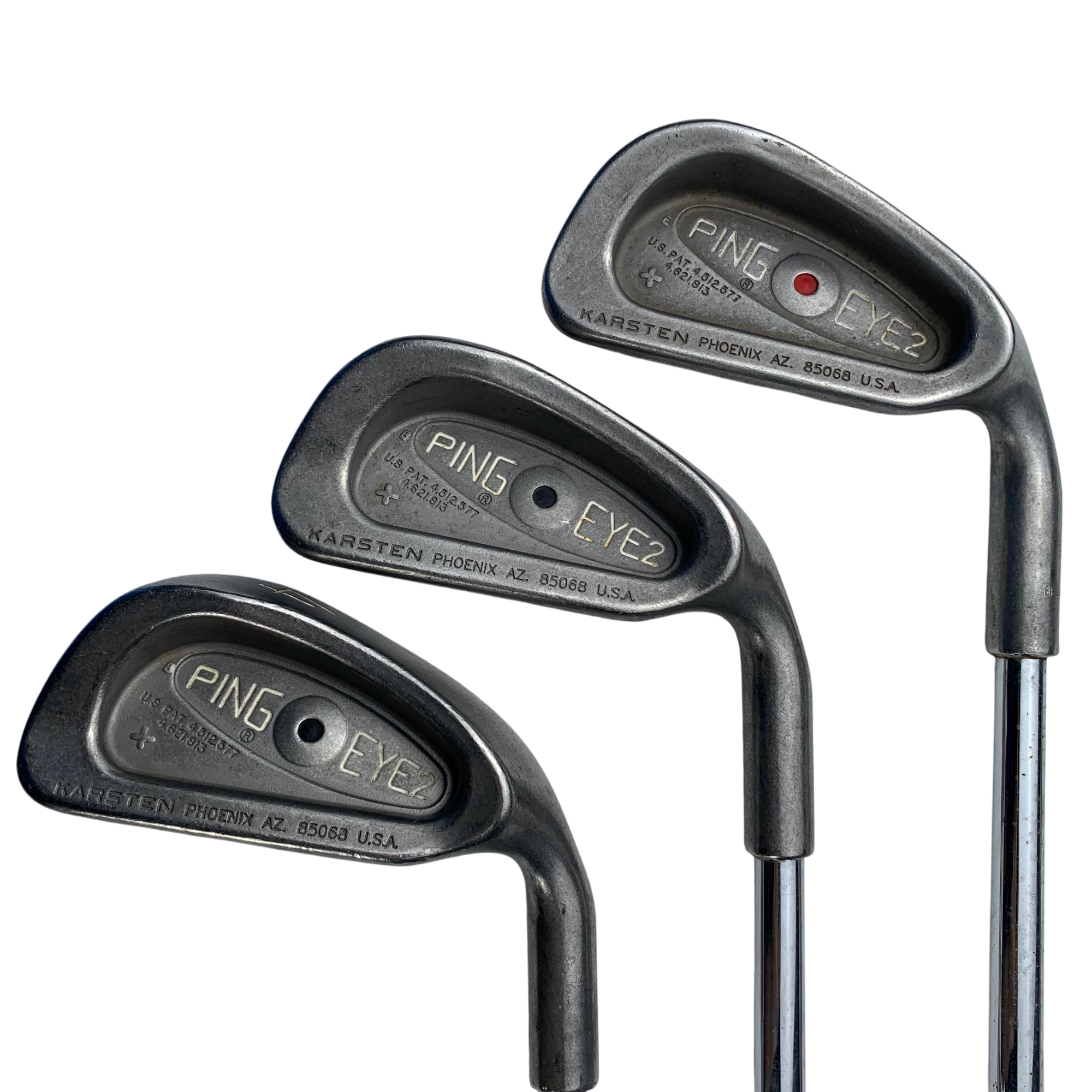 PING Eye-2 Jernsæt / Flex Regular / 2-PW / Stål hovedbillede - brugt golf udstyr i god stand