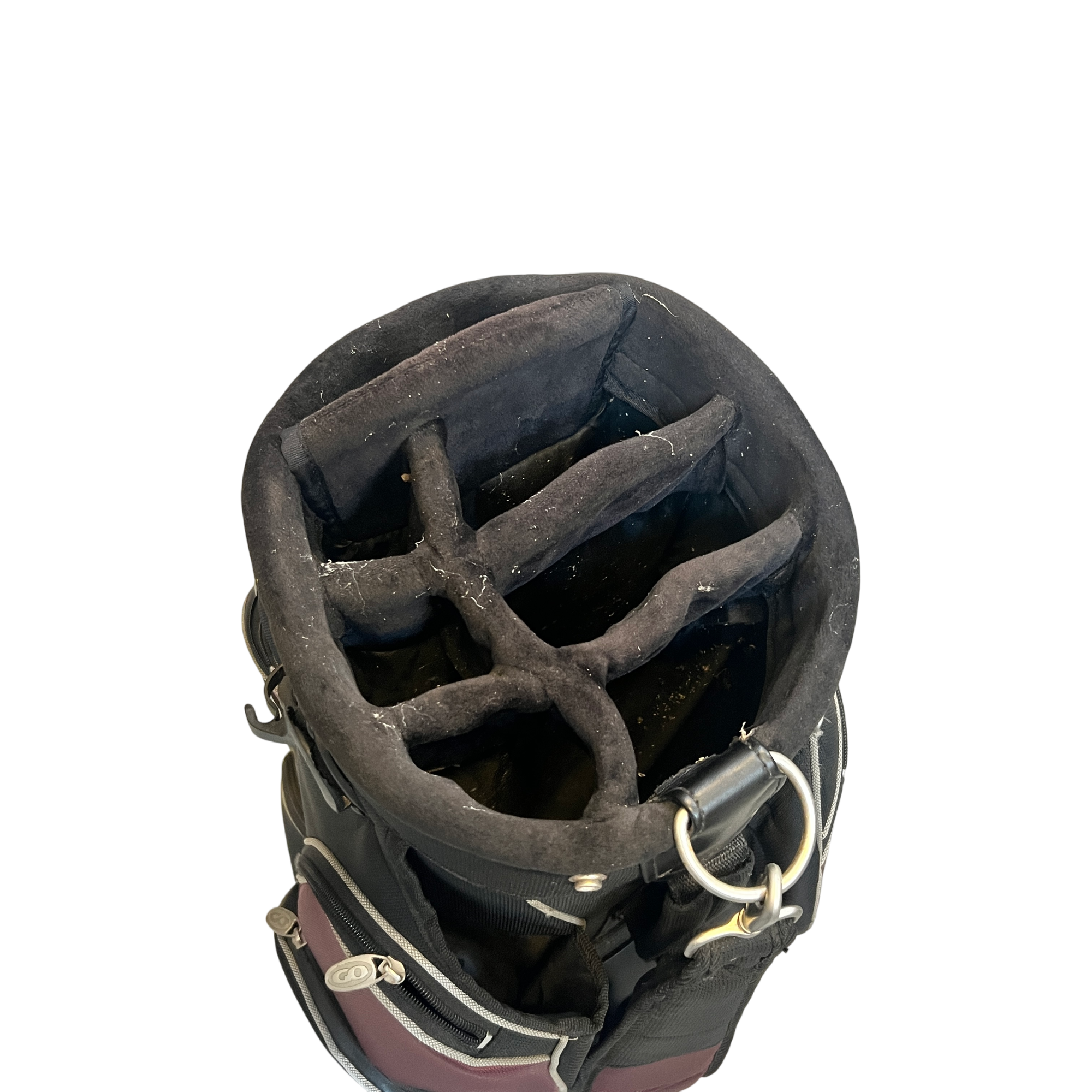 GO Cart Bag / 7-Way / Black galleri billede 4 - brugt golf udstyr i god stand
