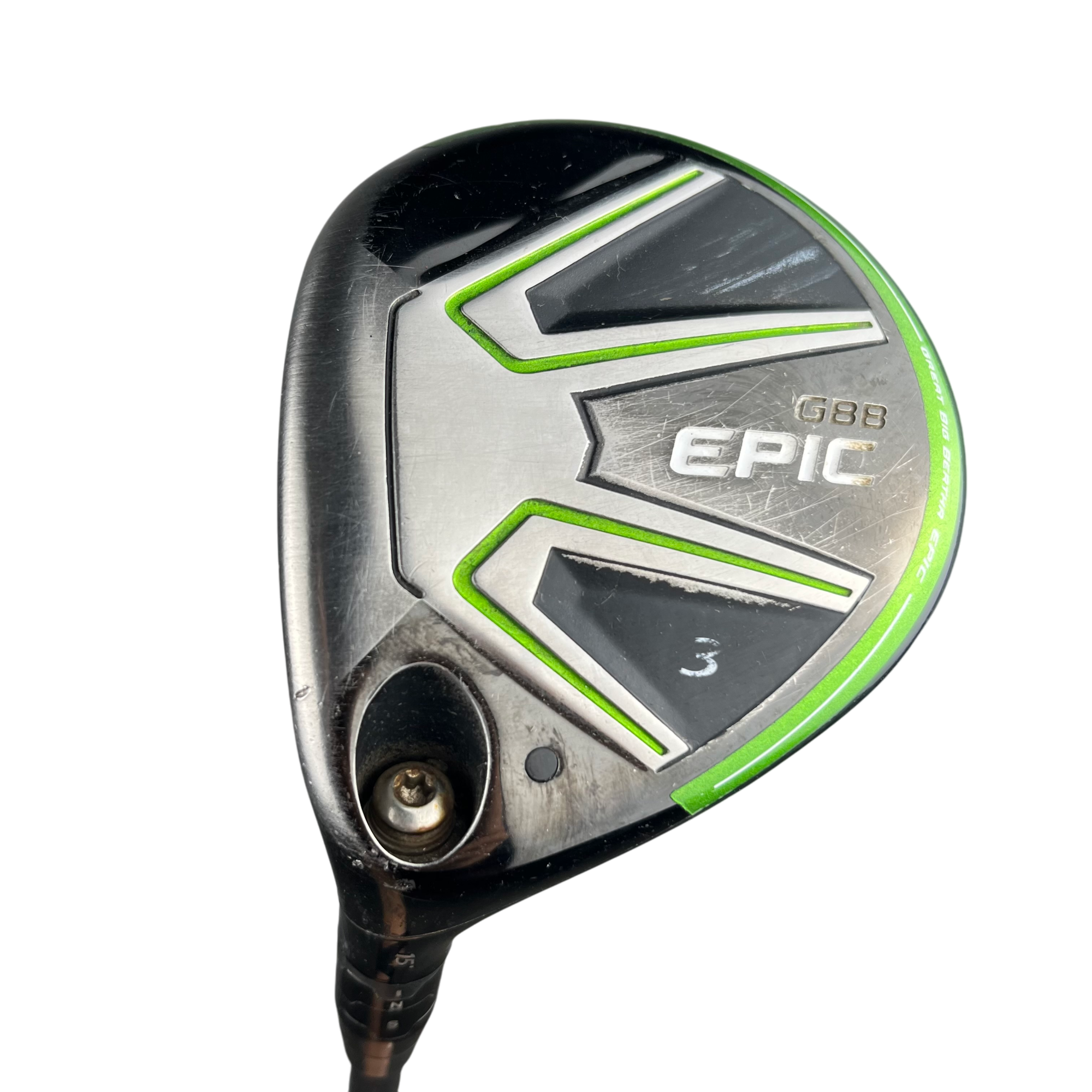 Callaway Epic GBB Fairway Wood / Flex Stiff / Grafit / #3/15 Venstre hovedbillede - brugt golf udstyr i god stand
