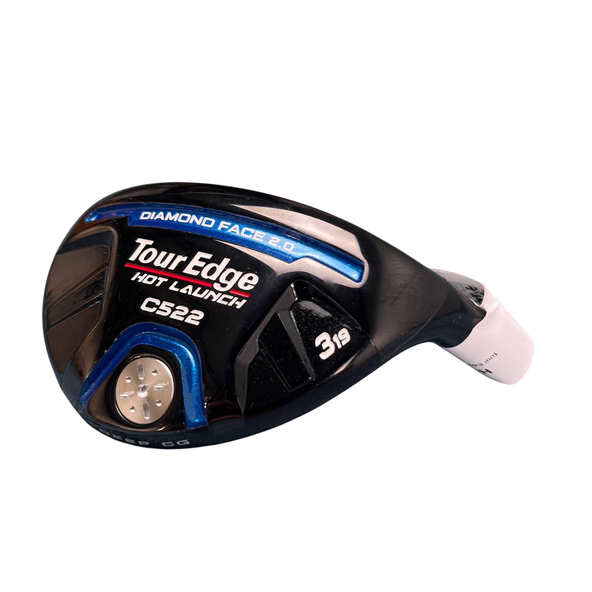 TourEdge Hot Launch C522 3 Hybrid Hoved / Loft 19 hovedbillede - brugt golf udstyr i god stand