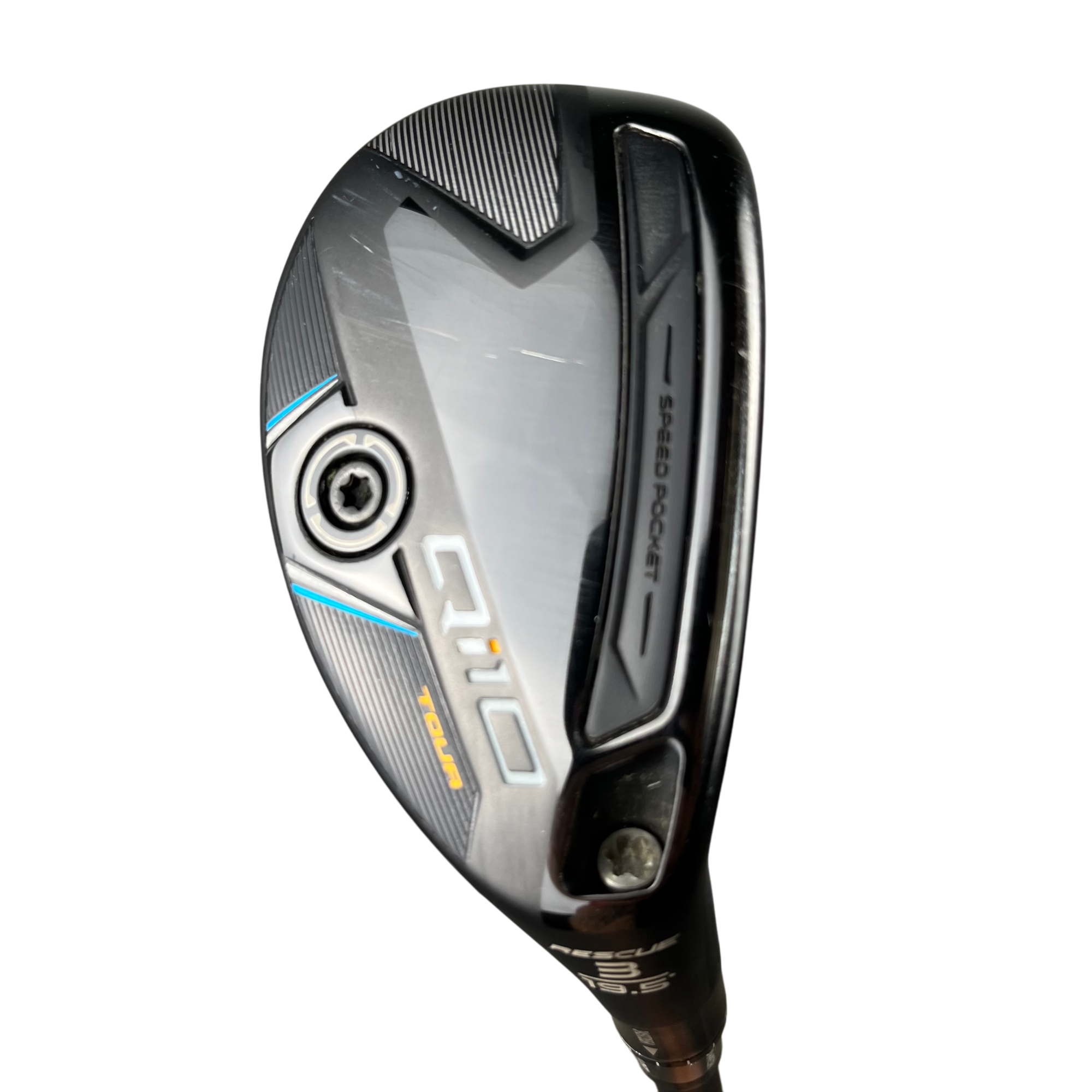 TaylorMade QI10 Tour Hybrid / Flex Stiff / Grafit / #3/19,5 hovedbillede - brugt golf udstyr i god stand