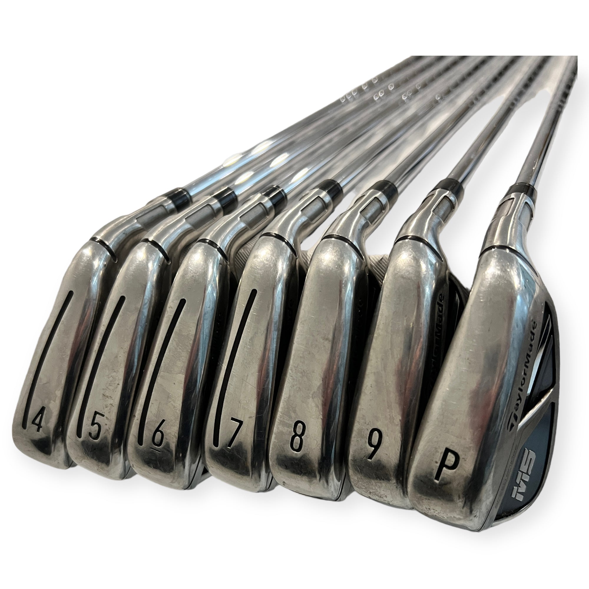 Taylor Made M5 Jern Stål 4-PW Brugt Okay Stand