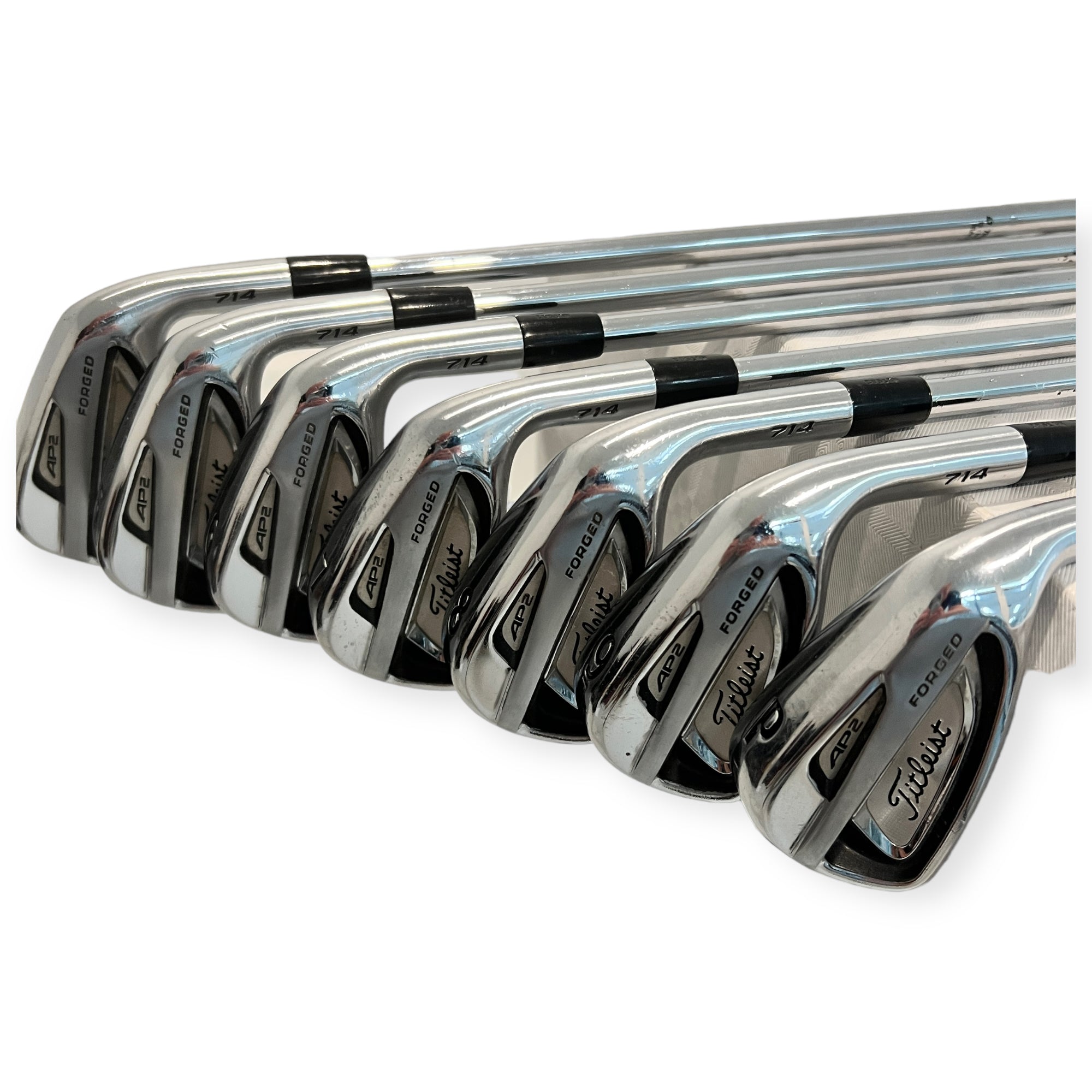 Titleist 714 AP2 Jern 4-PW Stål Stiff Brugt God Stand