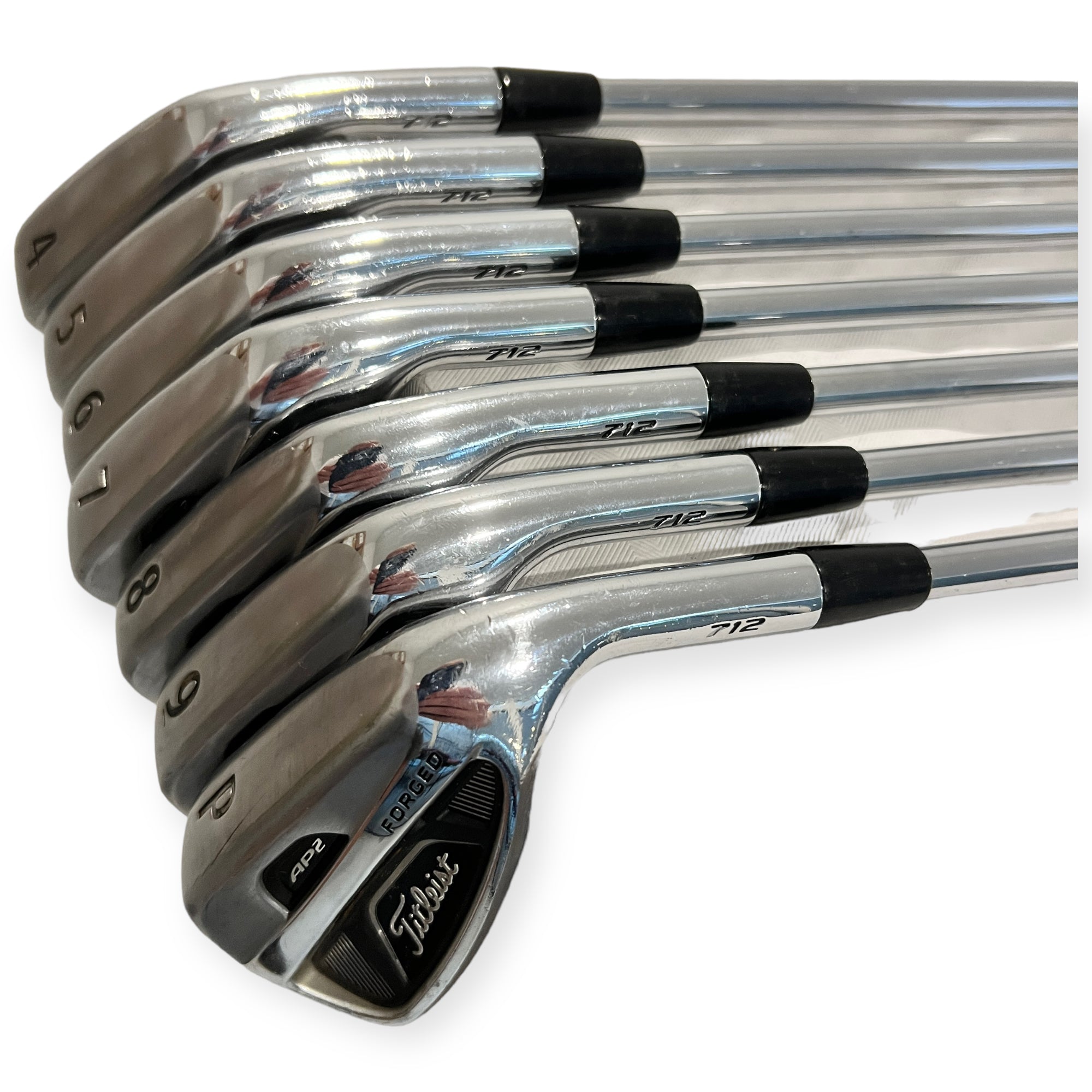 Titleist AP2 712 Forged jernsæt / 4-PW / Flex Stiff