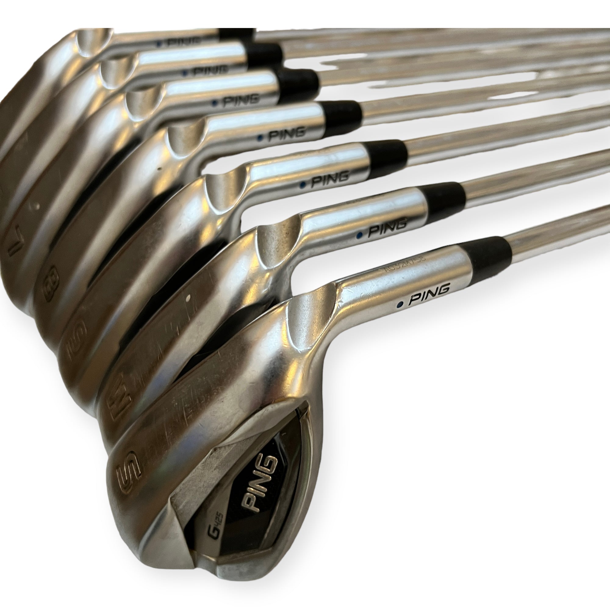 Ping G425 Jernsæt / 5-SW+W / Flex Stiff / Blue Dot / Stål
