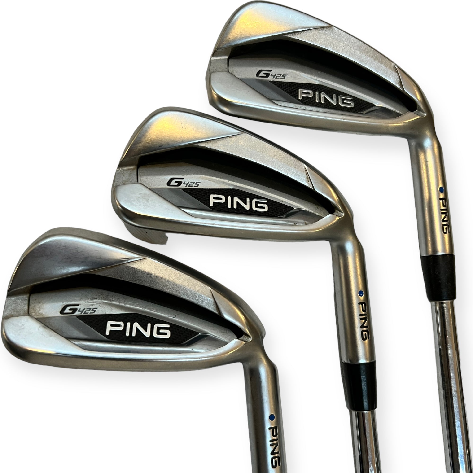 Ping G425 Jernsæt / 5-SW+W / Flex Stiff / Blue Dot / Stål