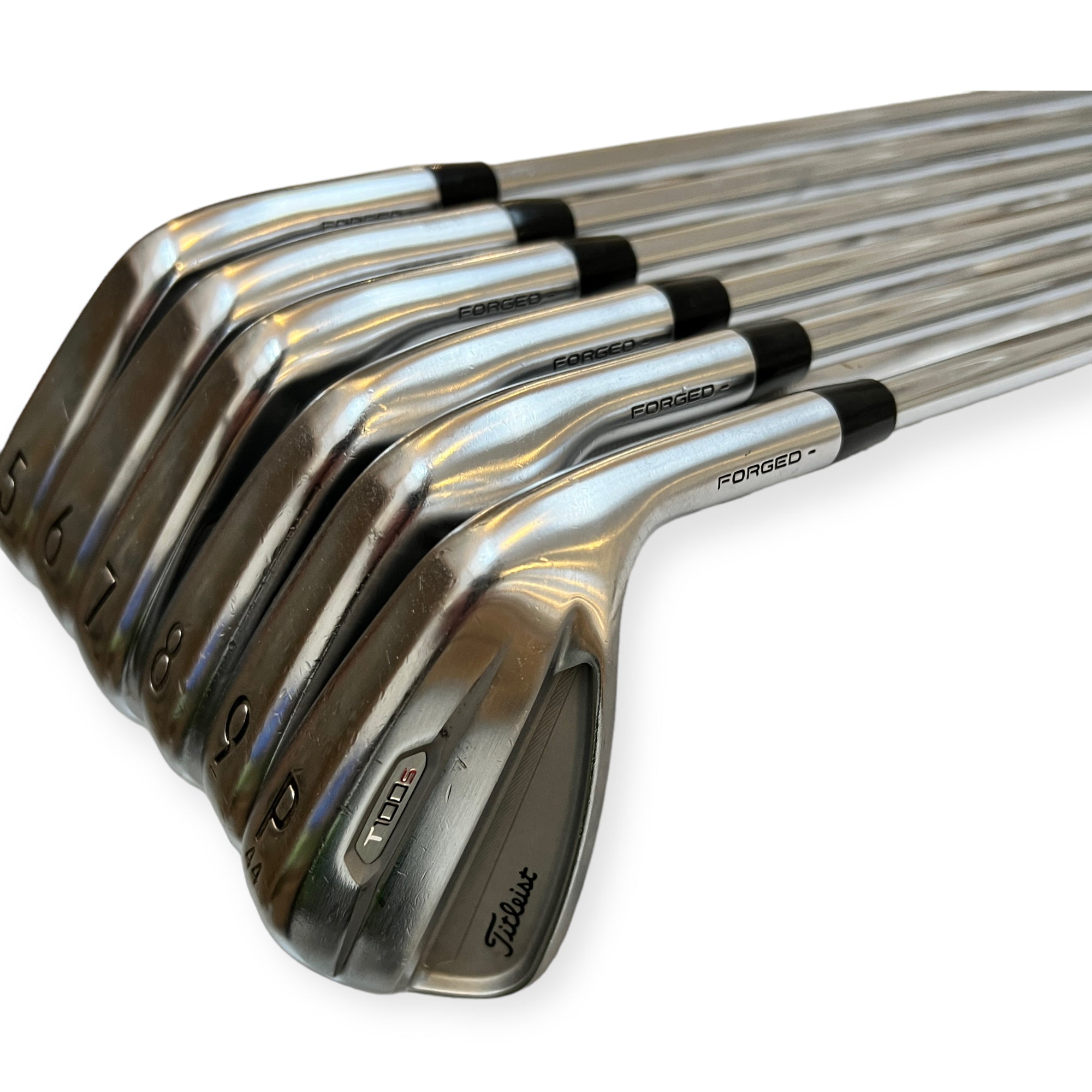 Titleist T100S 2021 jernsæt / 5-PW / Flex Stiff / stål