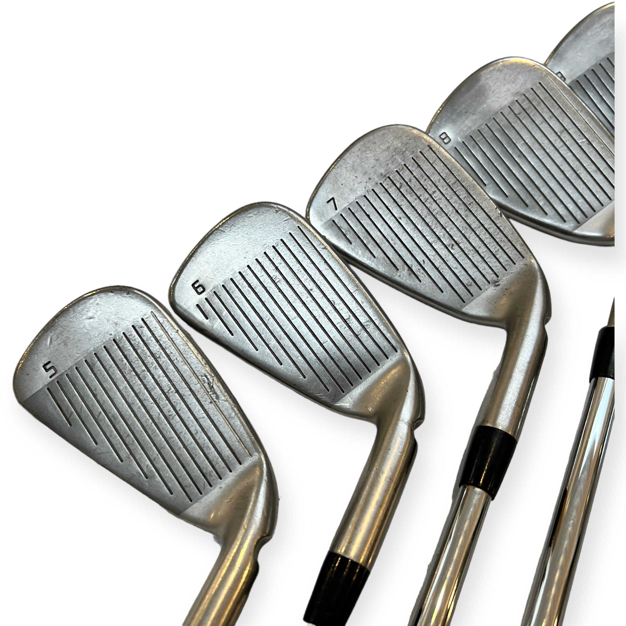 Ping i Series E1 / 5-PW / Venstre / Flex Regular / stål / White dot