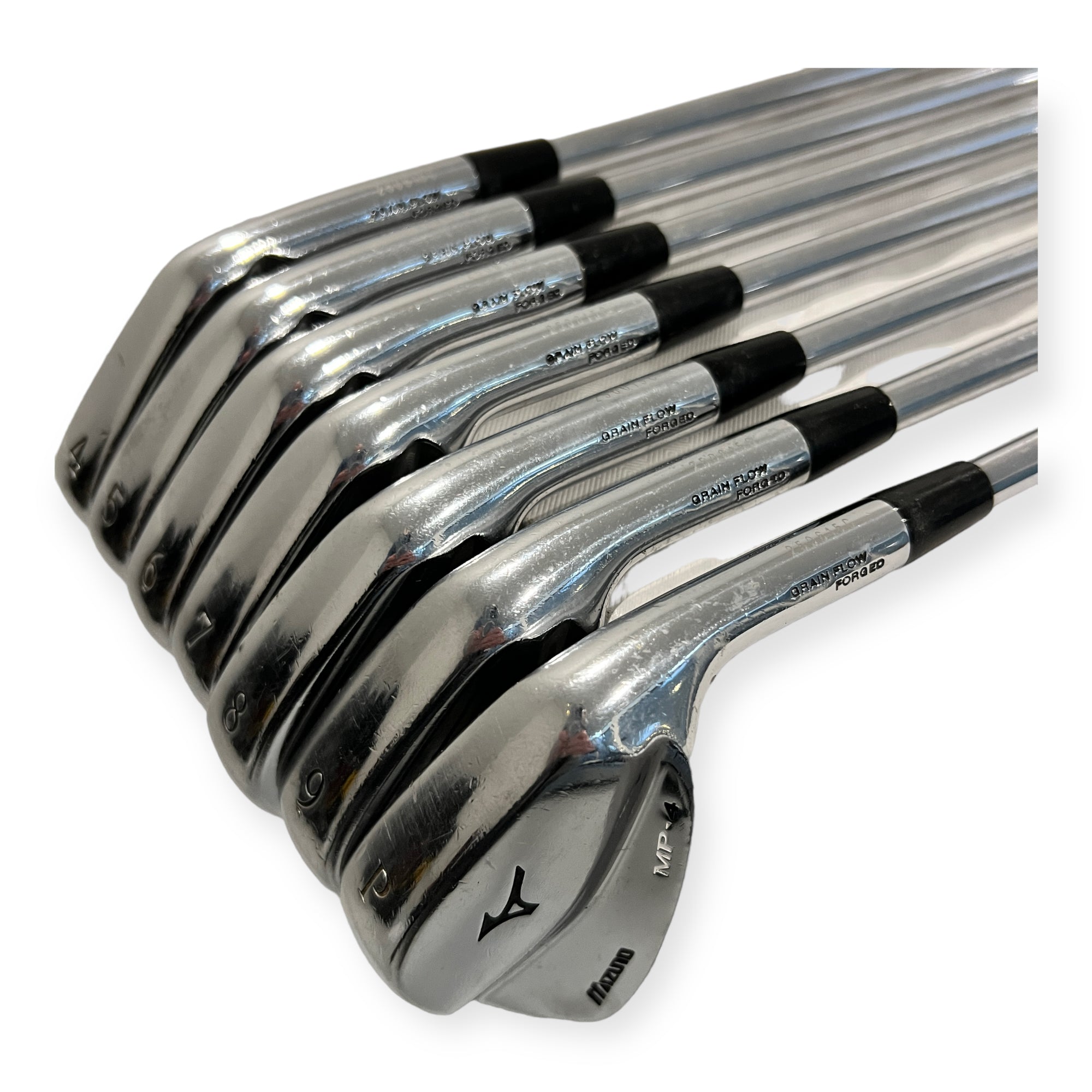 Mizuno MP-4 4-PW Jern/stål stiff Pakkesæt Brugt God Stand