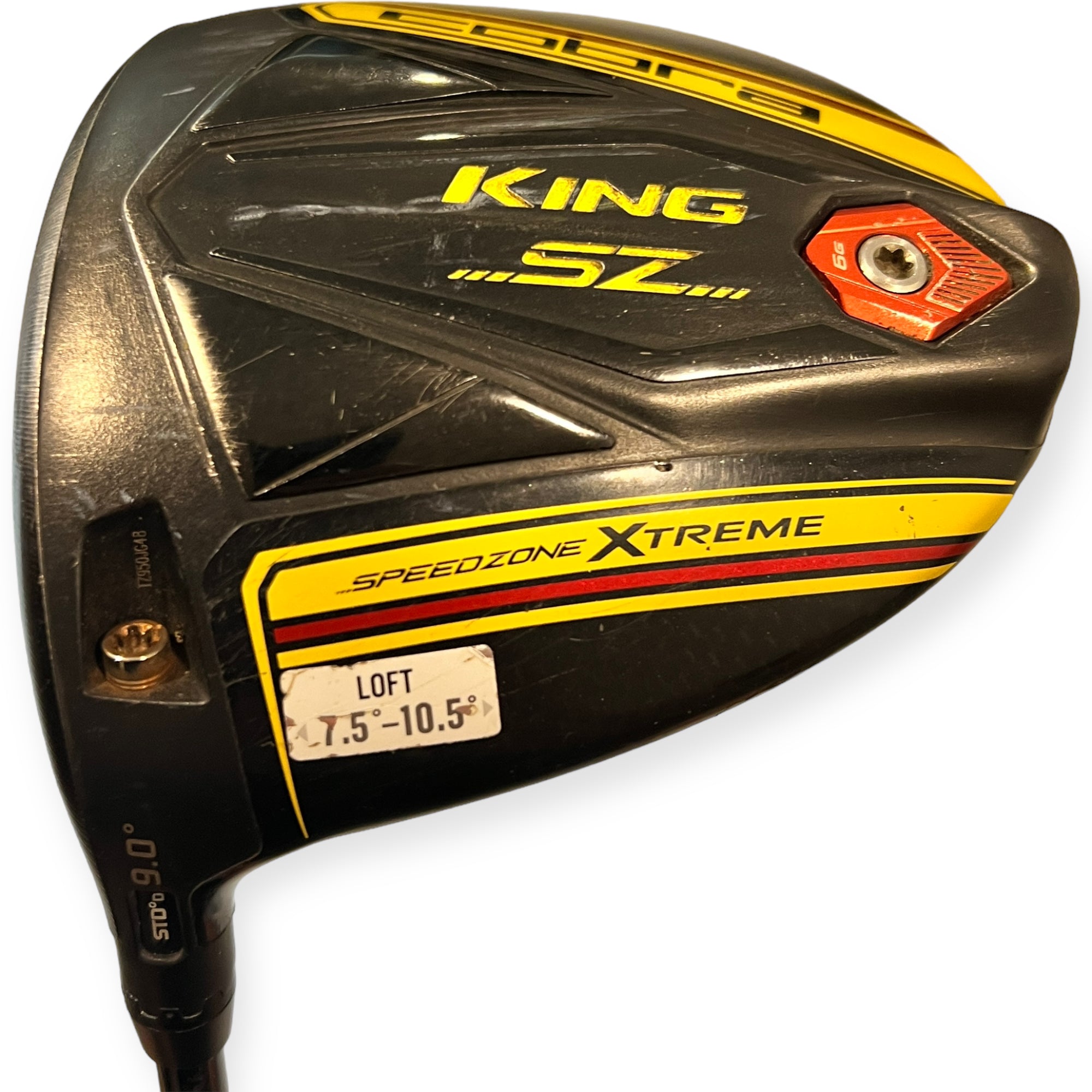 Cobra King SpeedZone Xtreme Black/Yellow Driver / Venstre / Flex Stiff / loft 9