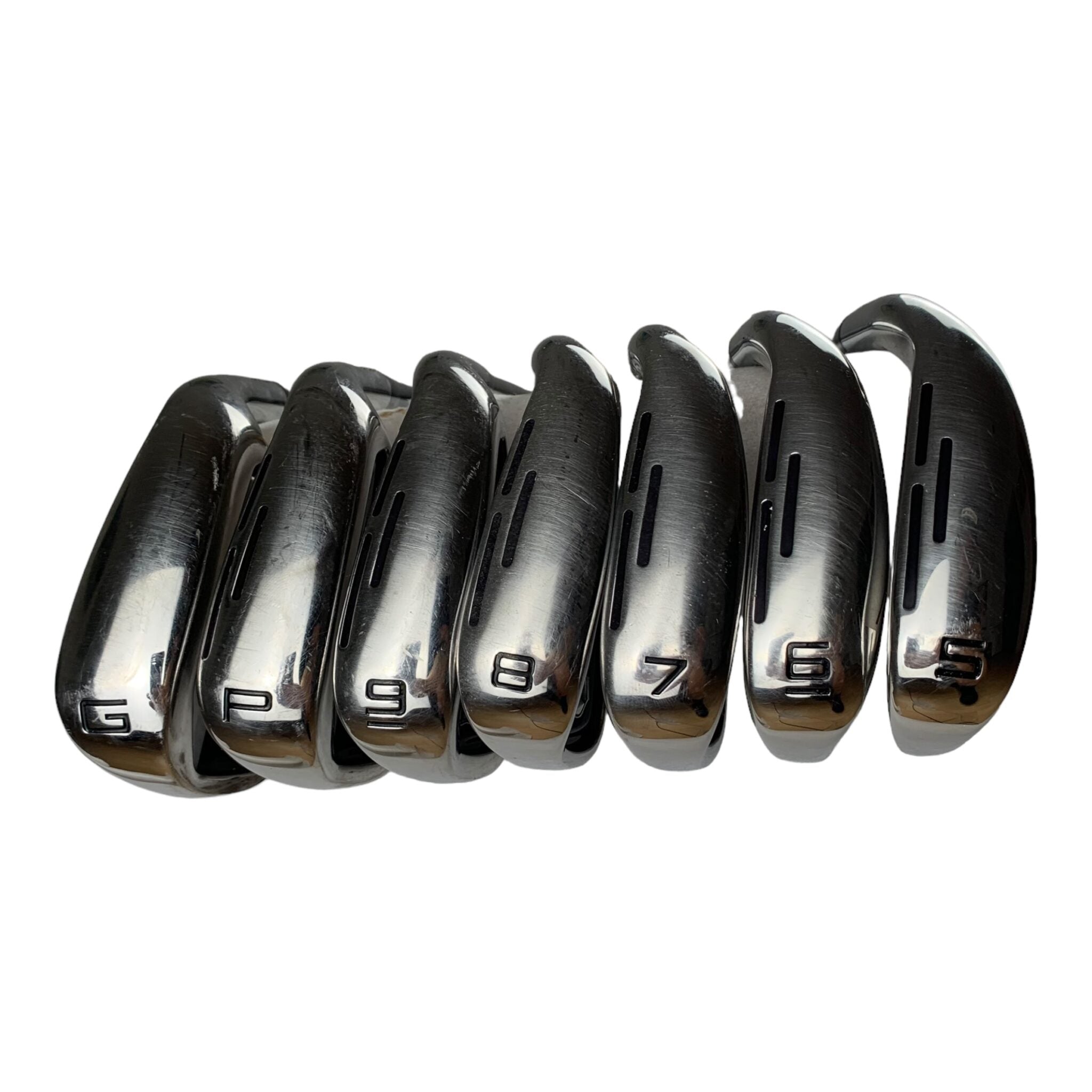 Wilson DynaPower Jernsæt / Flex Stiff / 5-PW+G / Grafit / Længde +0,5" / MCC Std Grips