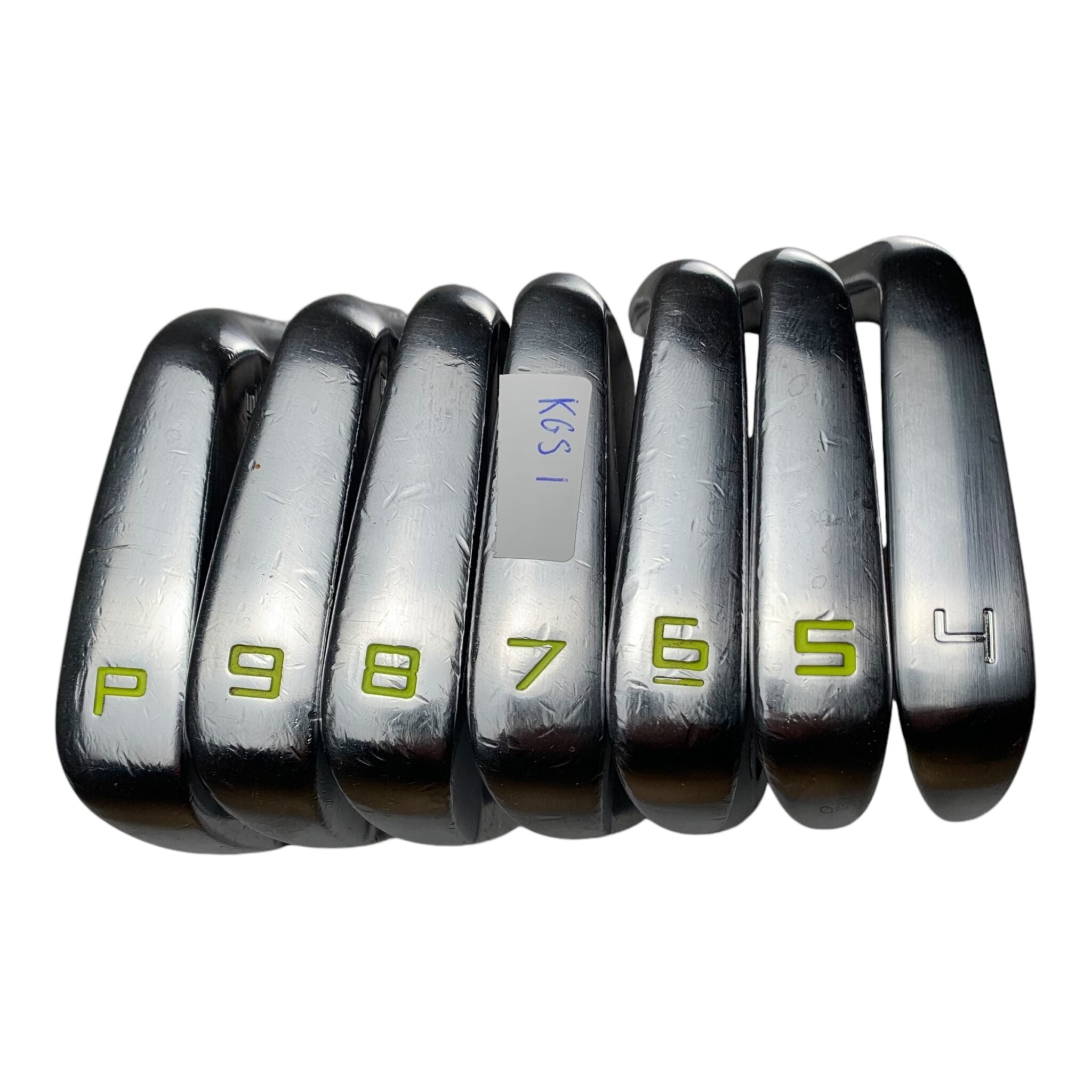 TaylorMade P7MB jernsæt / Flex X-Stiff / 4-P / Stål / Crossline Black Midsize Grip