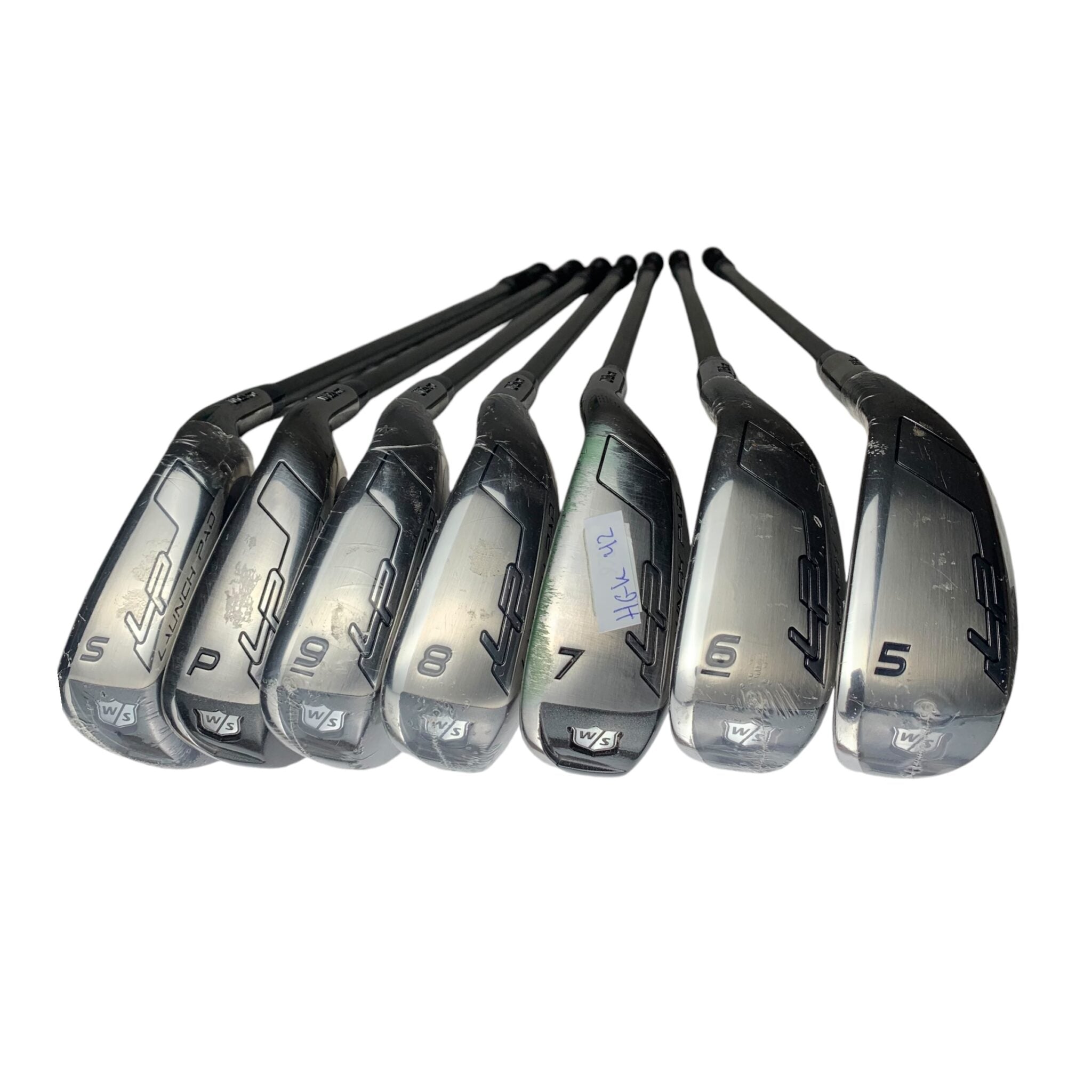 Wilson LaunchPad Ironset / Flex Regular - Graphite / 5-P+S