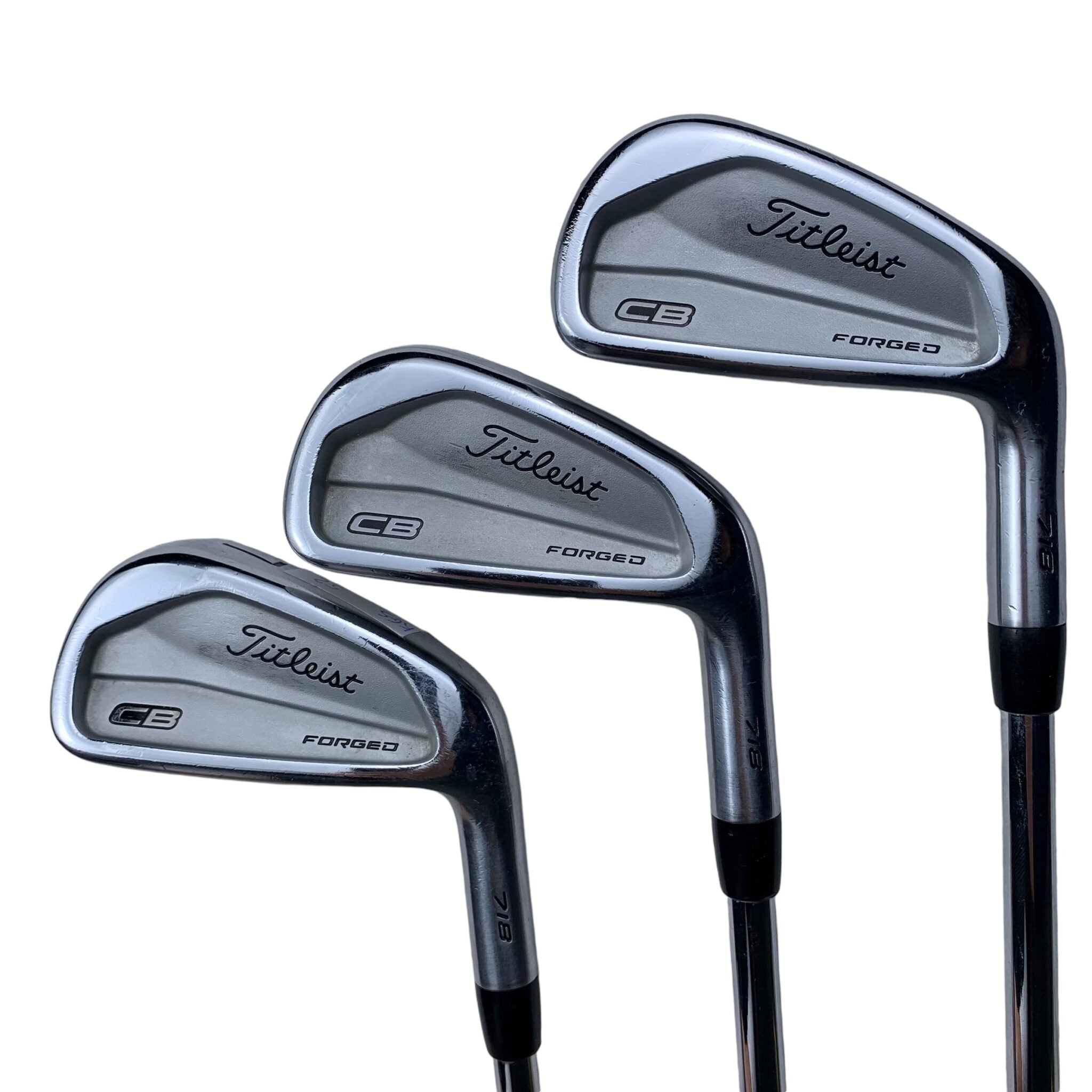 Titleist CB 718 Forged Ironset / Flex X-Stiff - Steel / 5-P