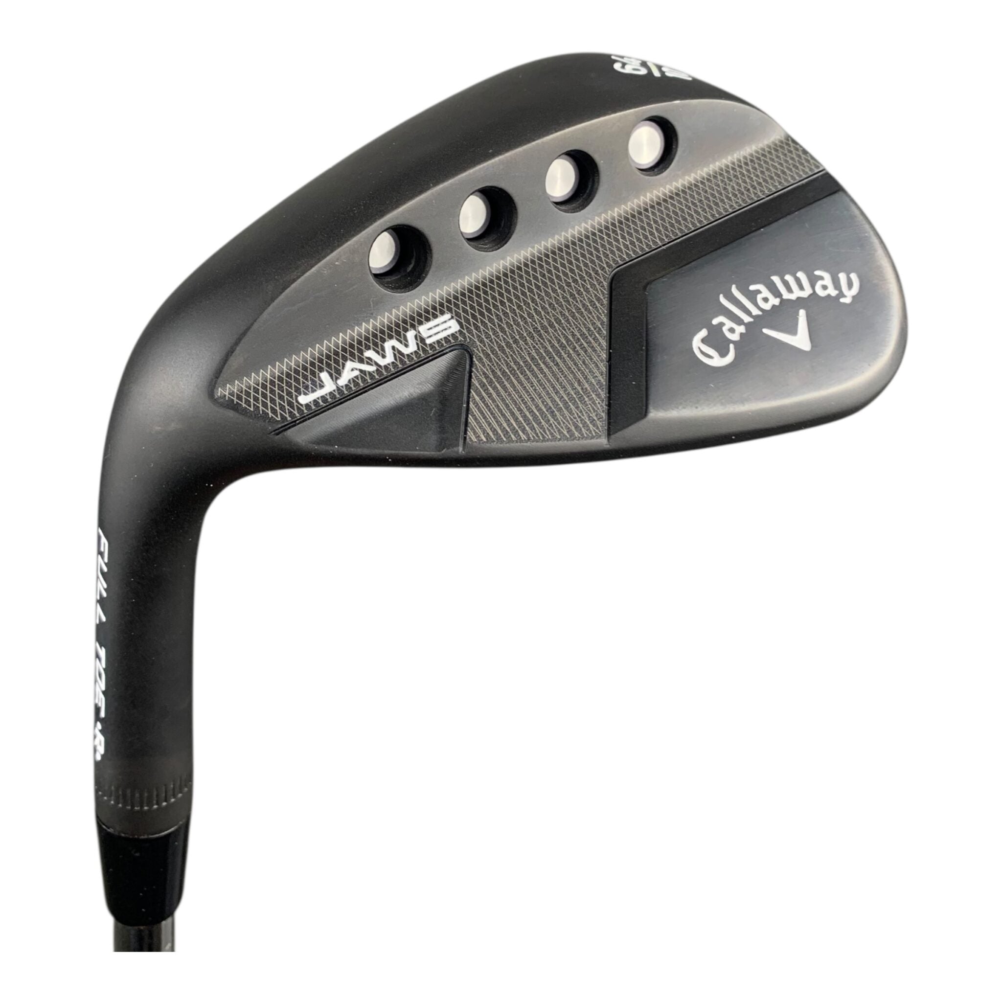 Callaway Jaws Full-Toe Black Wedge / Stål / #64/10 - Venstre