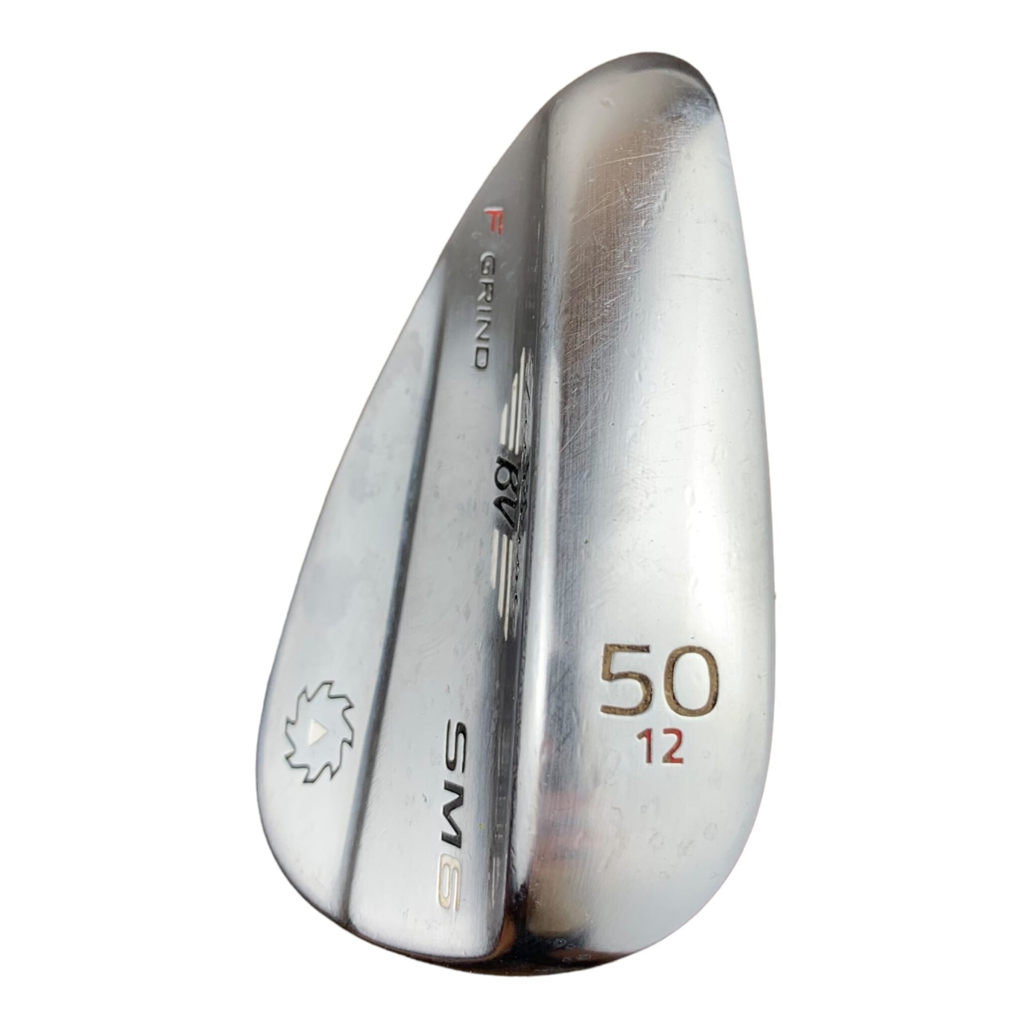 Titleist Vokey SM6 Tour Chrome F Grind Wedge / #50/12 / VENSTRE