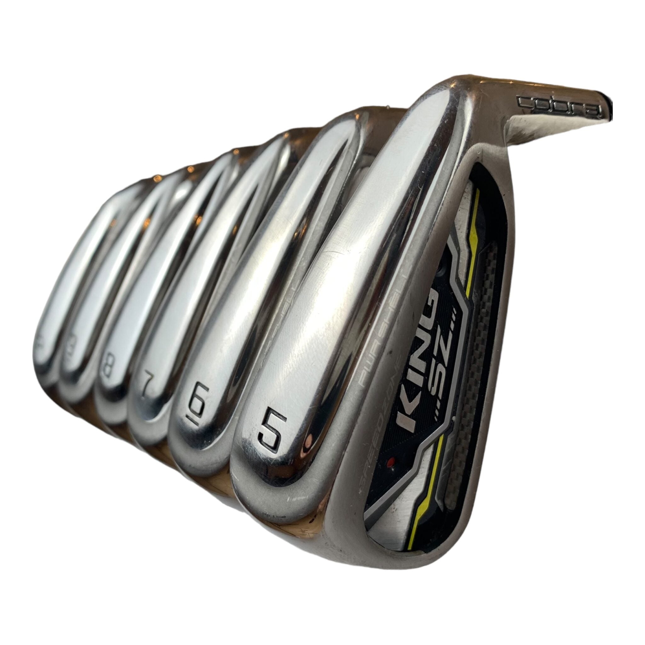 Cobra King SpeedZone jernsæt / Flex Stiff / 5-PW / Stål