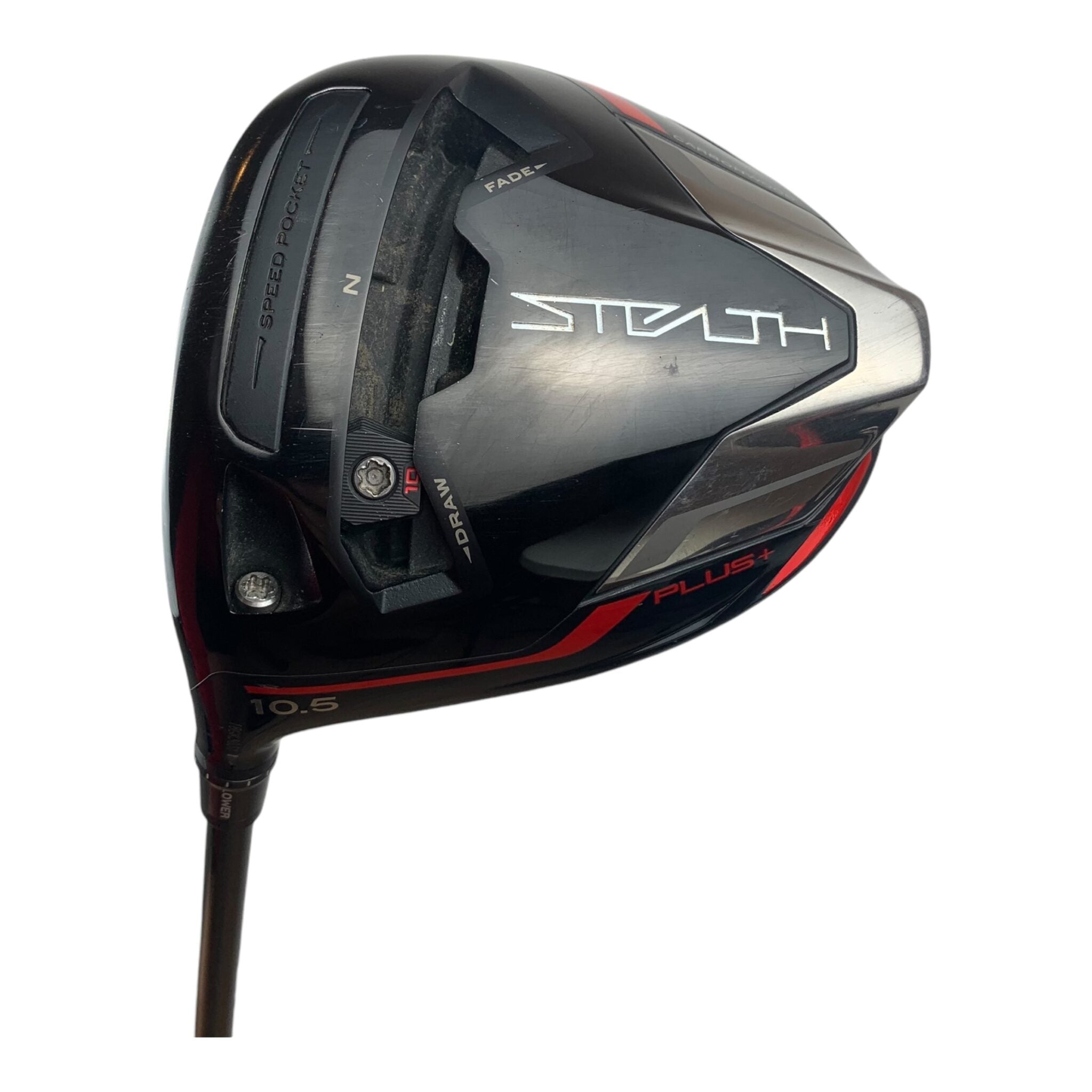 Venstre TaylorMade Stealth Plus Driver / Flex Regular / Loft 10.5 / Jumbomax Grip