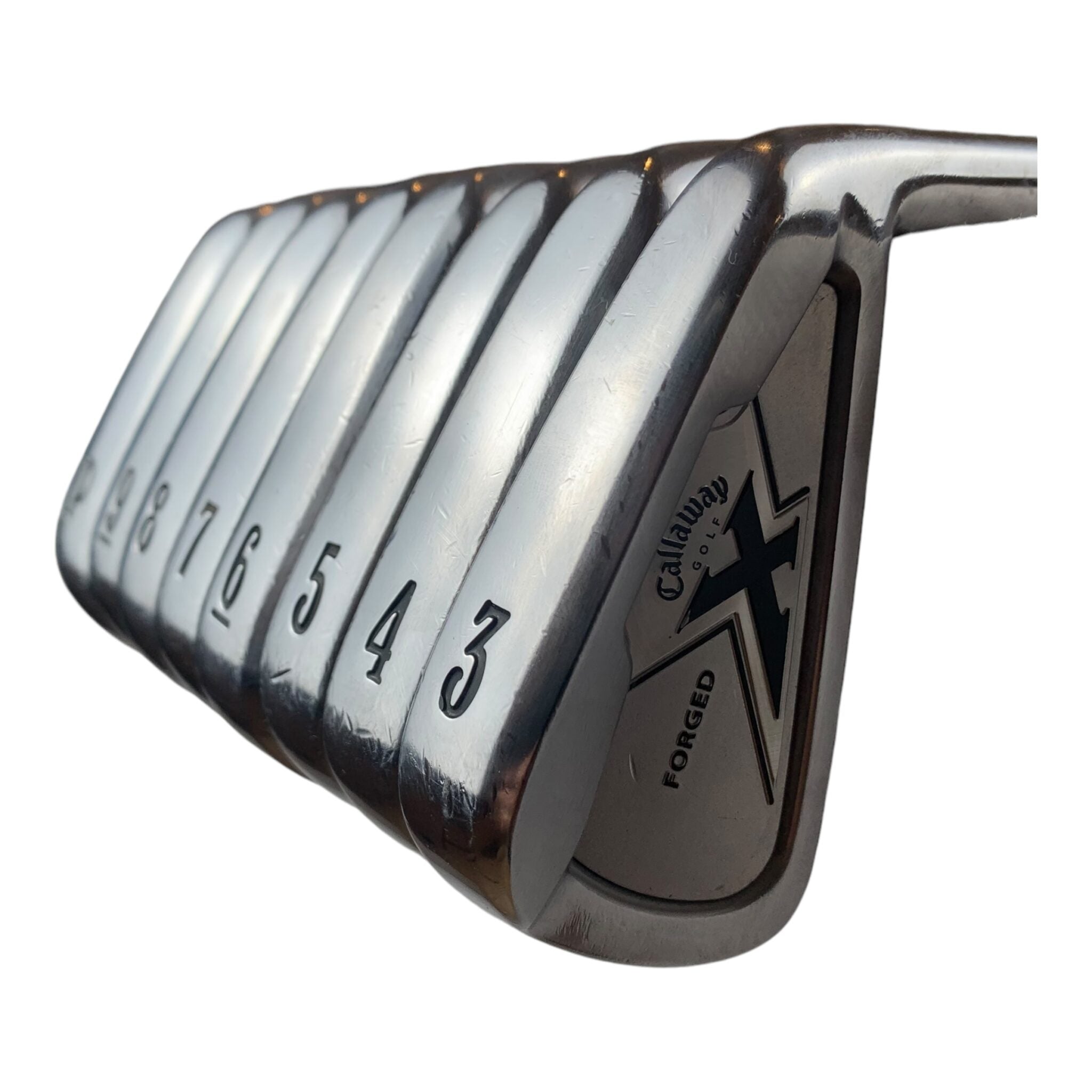 Callaway X Forged jernsæt / Flex Stiff / 3-PW / Stål / MCC Std. Grip